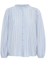ICHI ICHI Blouse IHZarola - Bleu Zen