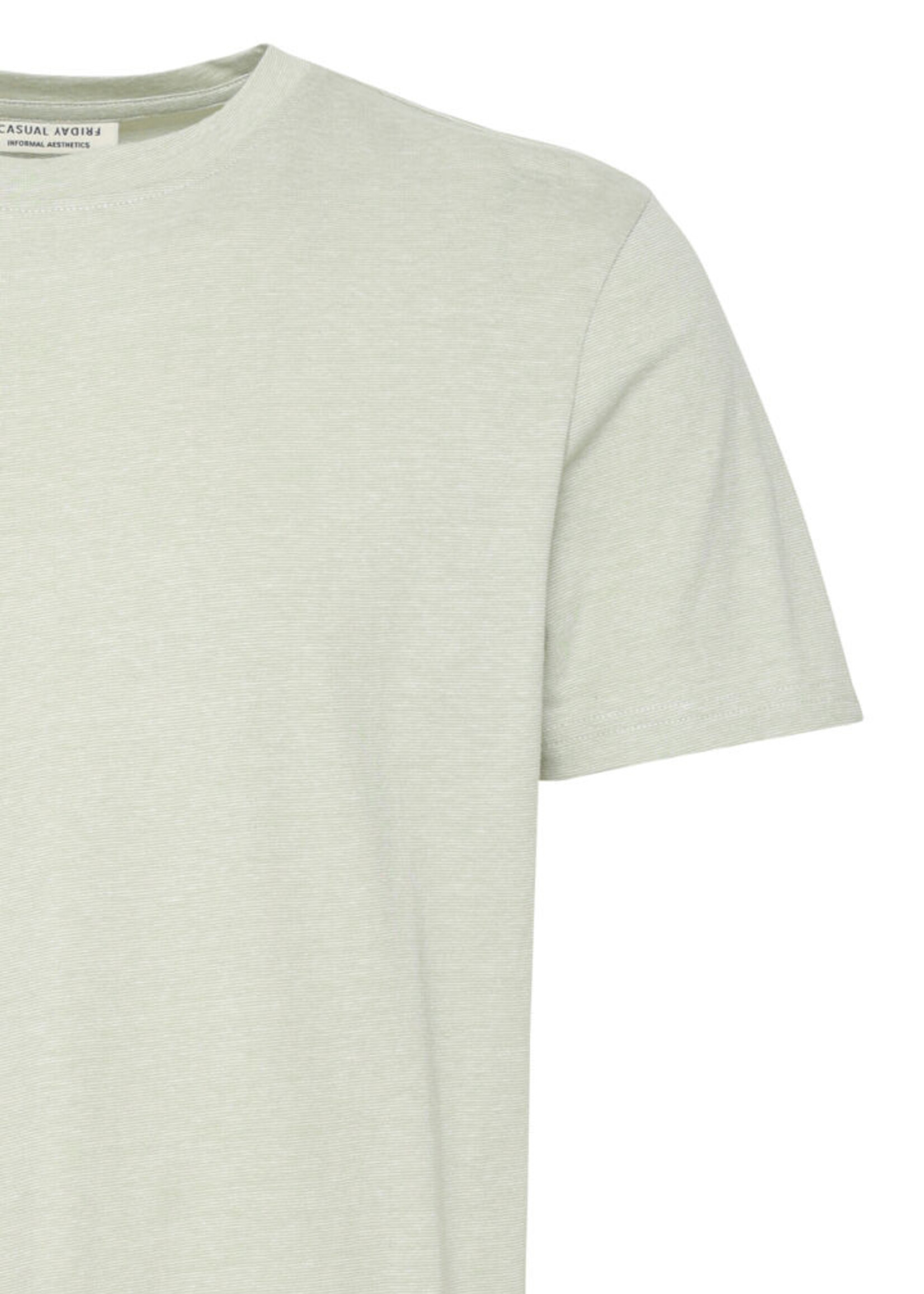 Casual Friday Casual Friday Thor Micro Striped Tee - Tea