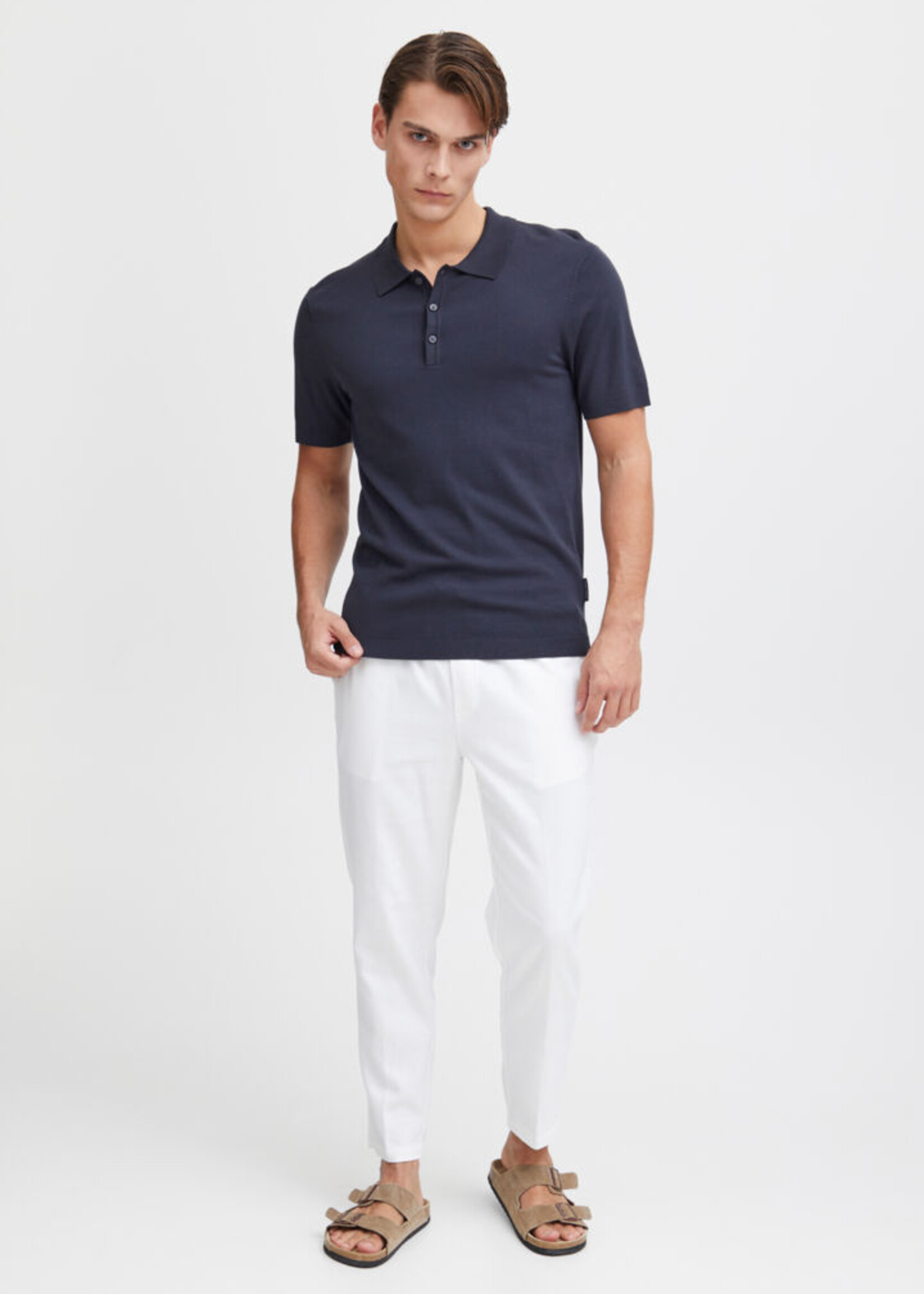 Casual Friday Casual Friday Karlo SS Polo Knit - Dark Navy