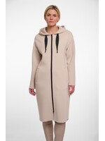 Rino & Pelle Rino & Pelle Manteau Long À Capuche - Désert