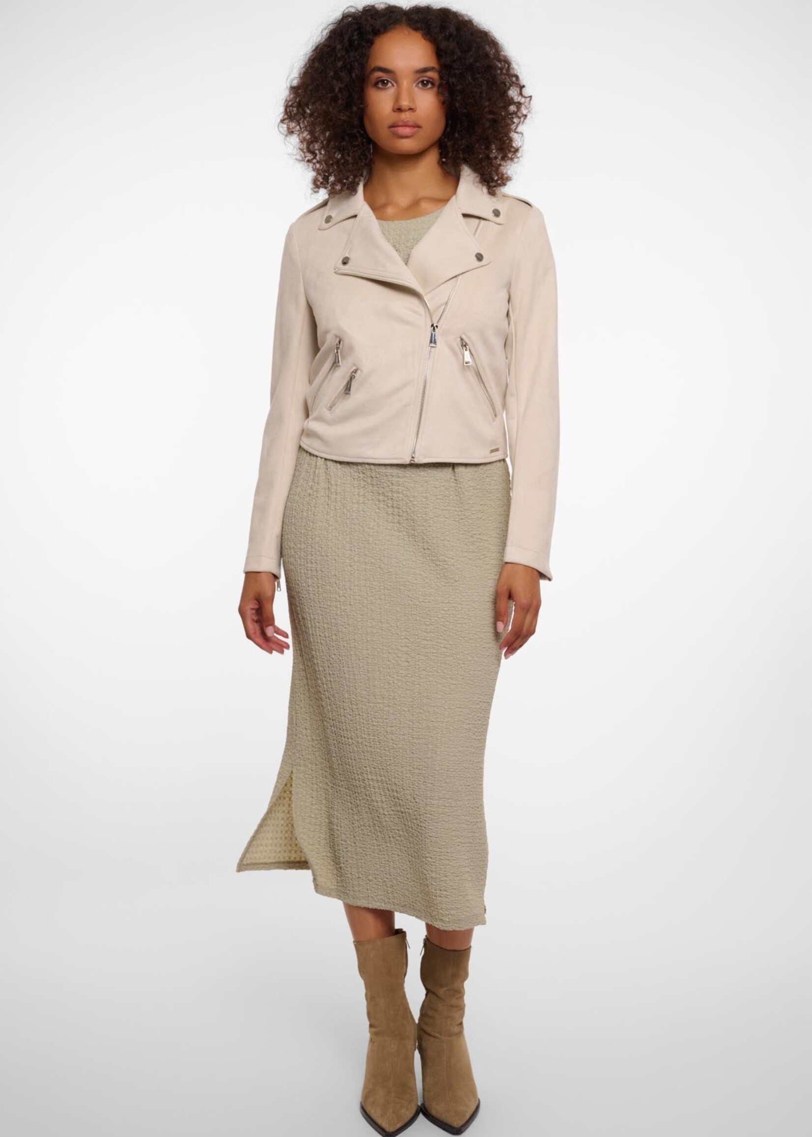 Rino & Pelle Rino & Pelle Frelin Biker Jacket - Birch