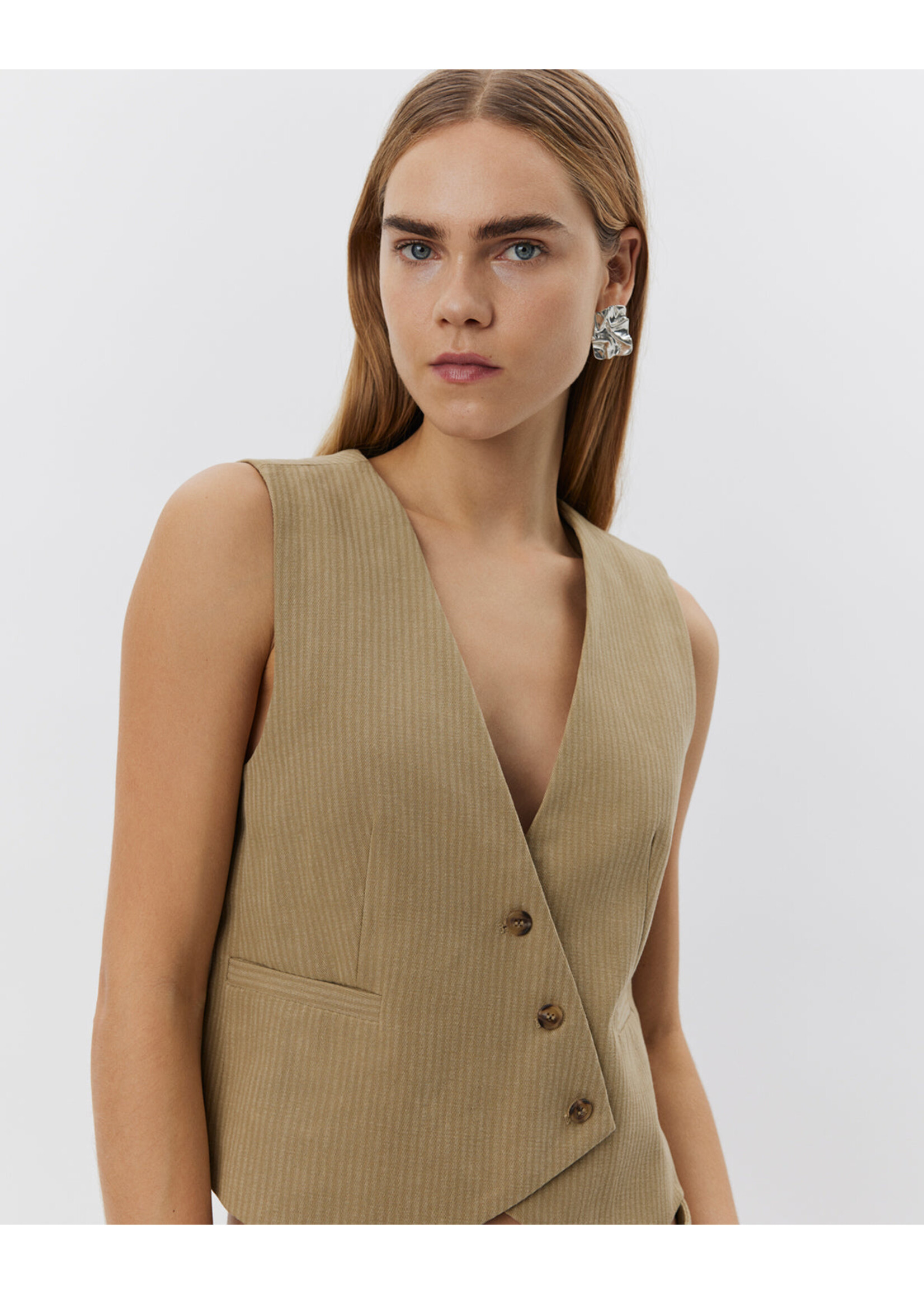 Sofie Schnoor Gilet Marleysw - Camel Clair