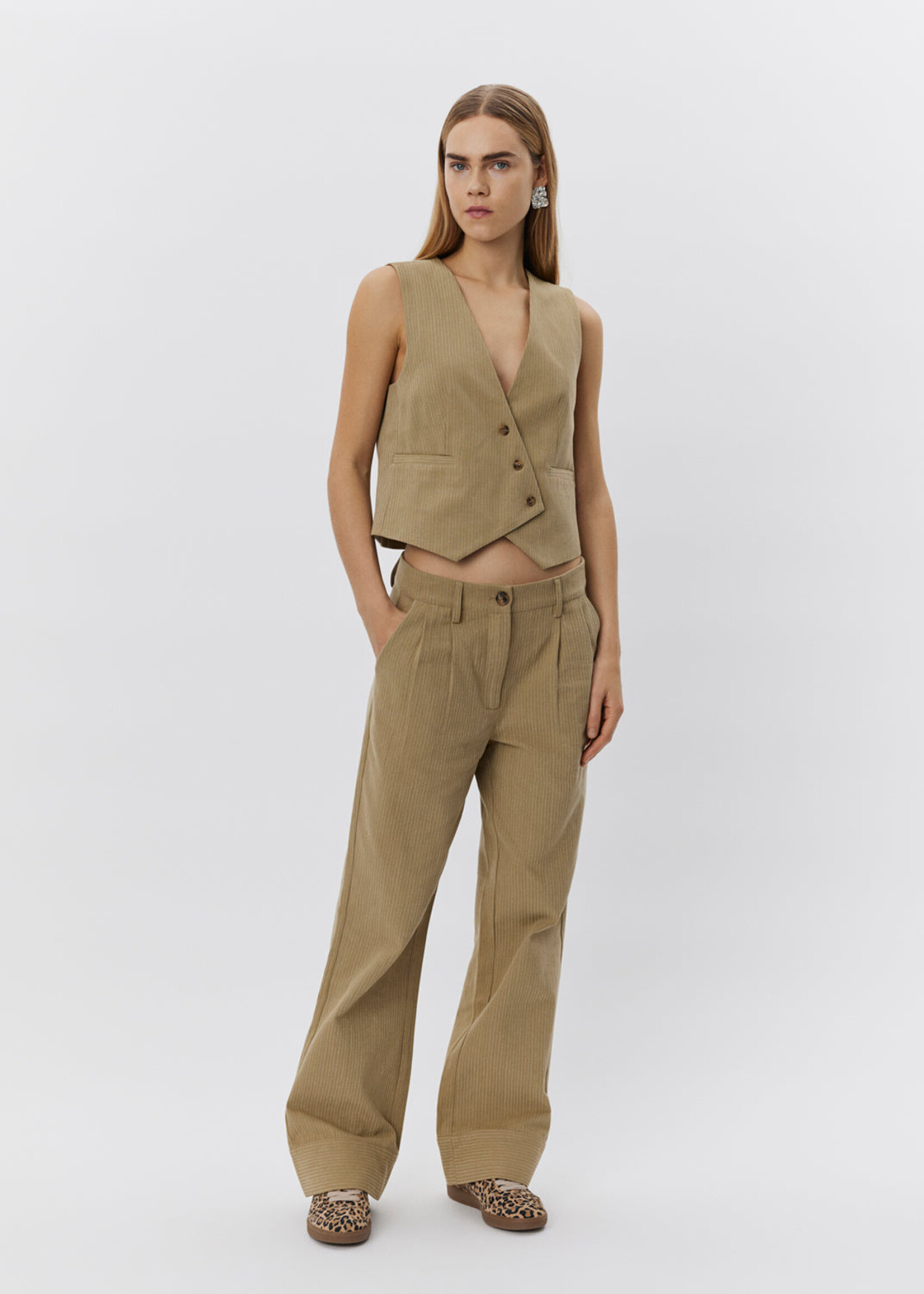 Sofie Schnoor Gilet Marleysw - Camel Clair