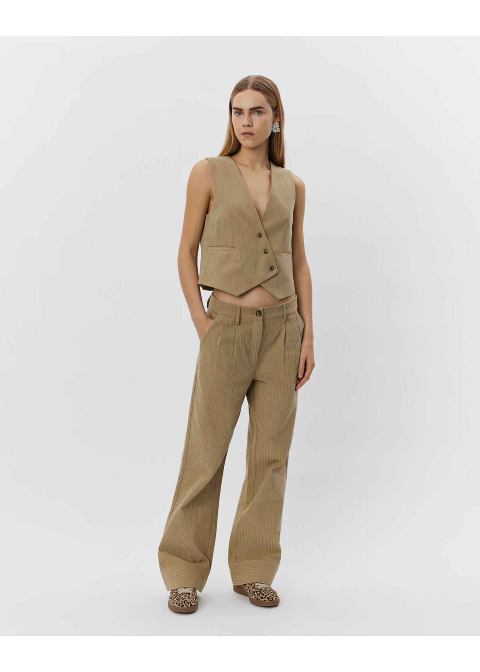 Sofie Schnoor Gilet Marleysw - Camel Clair
