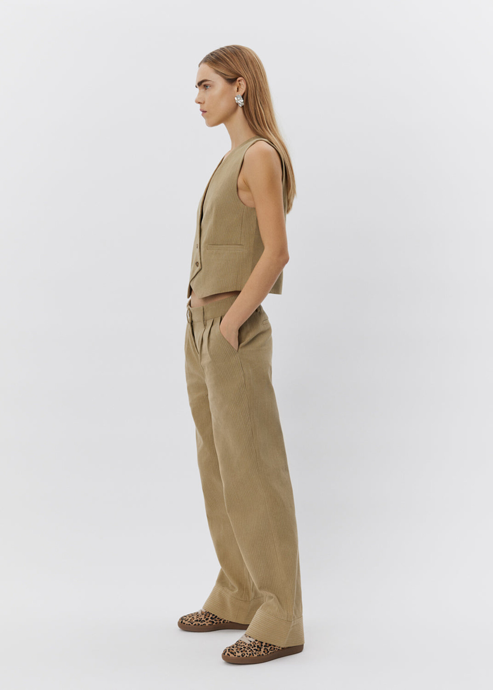 Sofie Schnoor Gilet Marleysw - Camel Clair