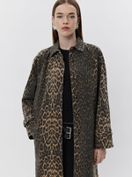 Sofie Schnoor Filipasw Trench Coat - Light Brown Leopard