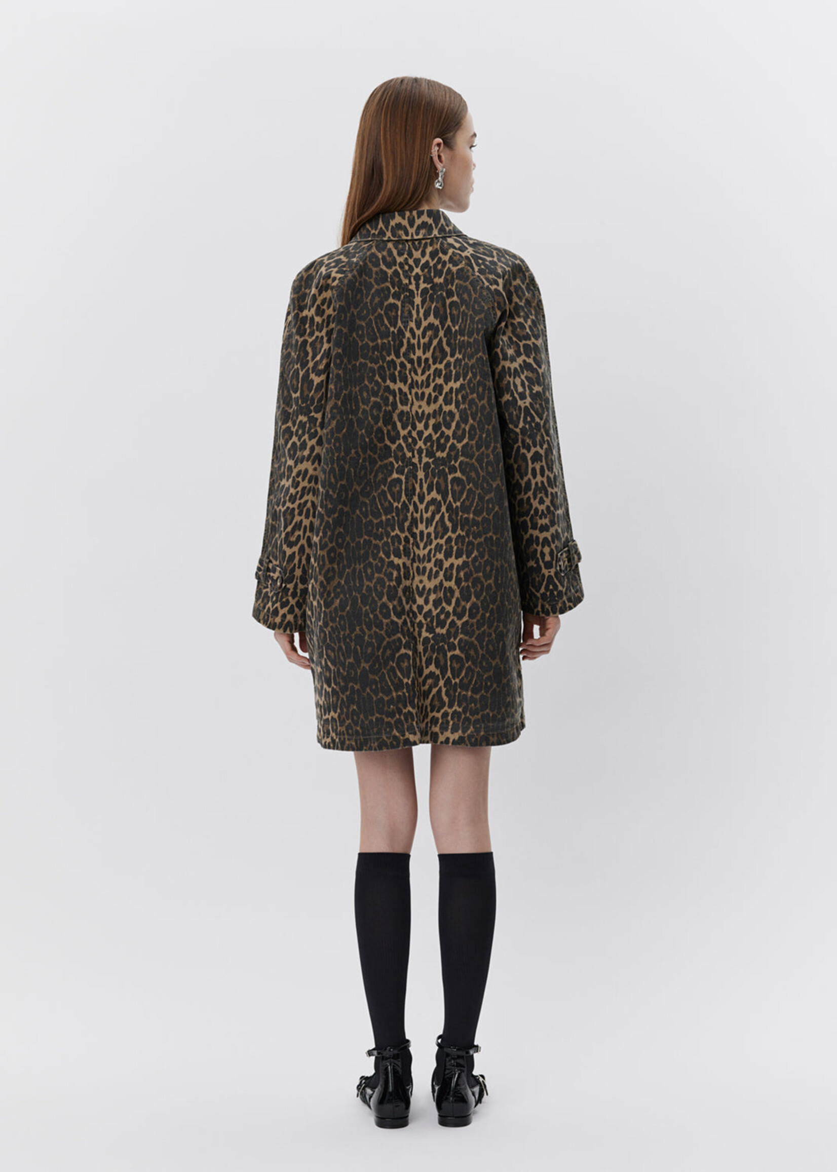 Sofie Schnoor Trench-Coat Filipasw - Léopard Marron Clair