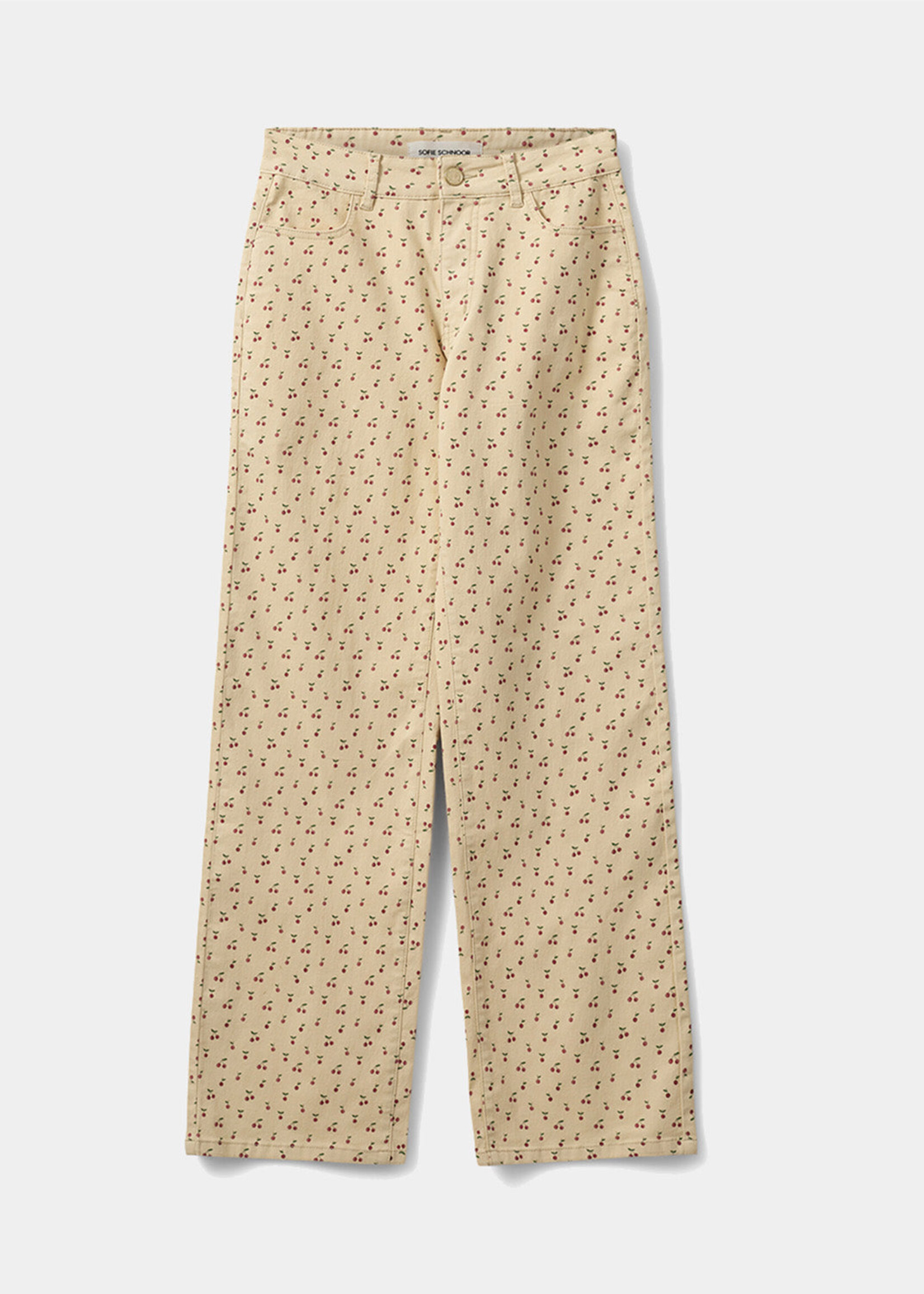 Sofie Schnoor Pantalon En Jean Siennasy - Blanc Antique