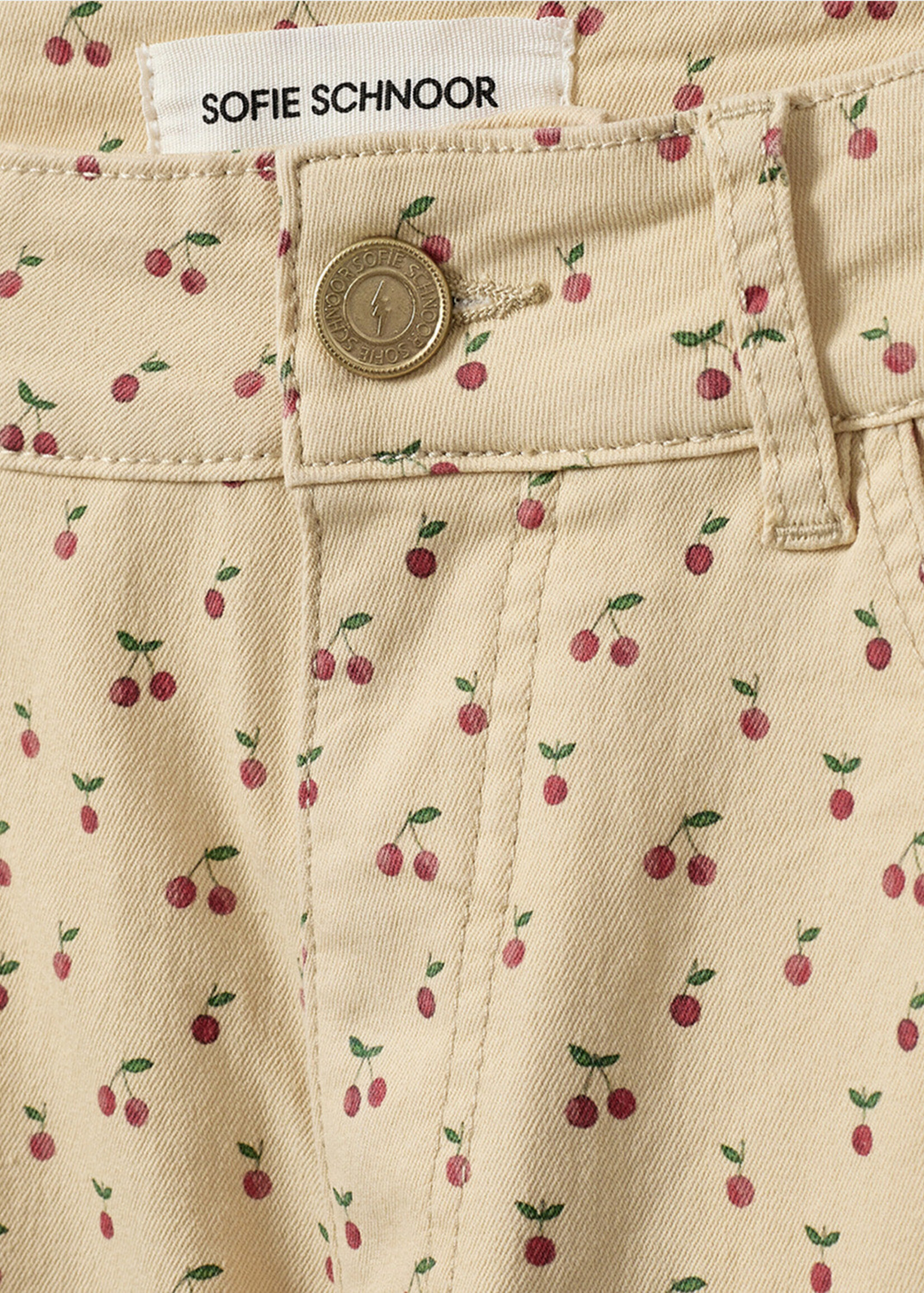 Sofie Schnoor Siennasy Trousers Jeans - Antique White