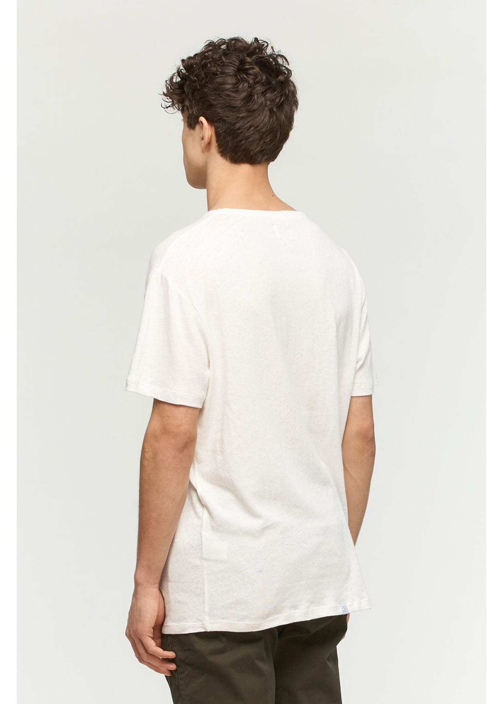 Kuwalla Kuwalla Linen Essential Tee - White