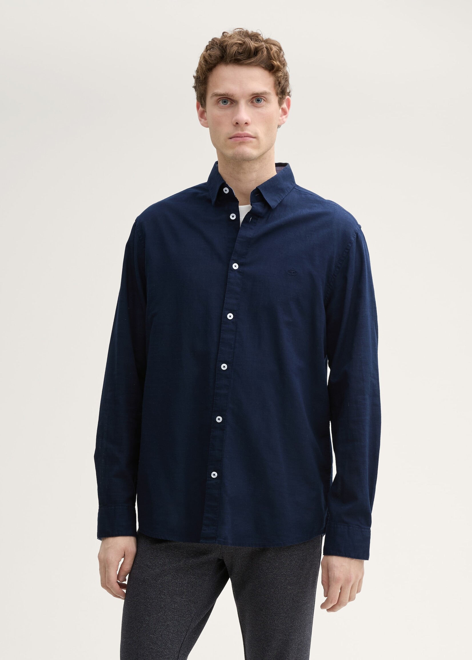 Tom Tailor Tom Tailor Regular Fit Shirt - Sky Captain Blue