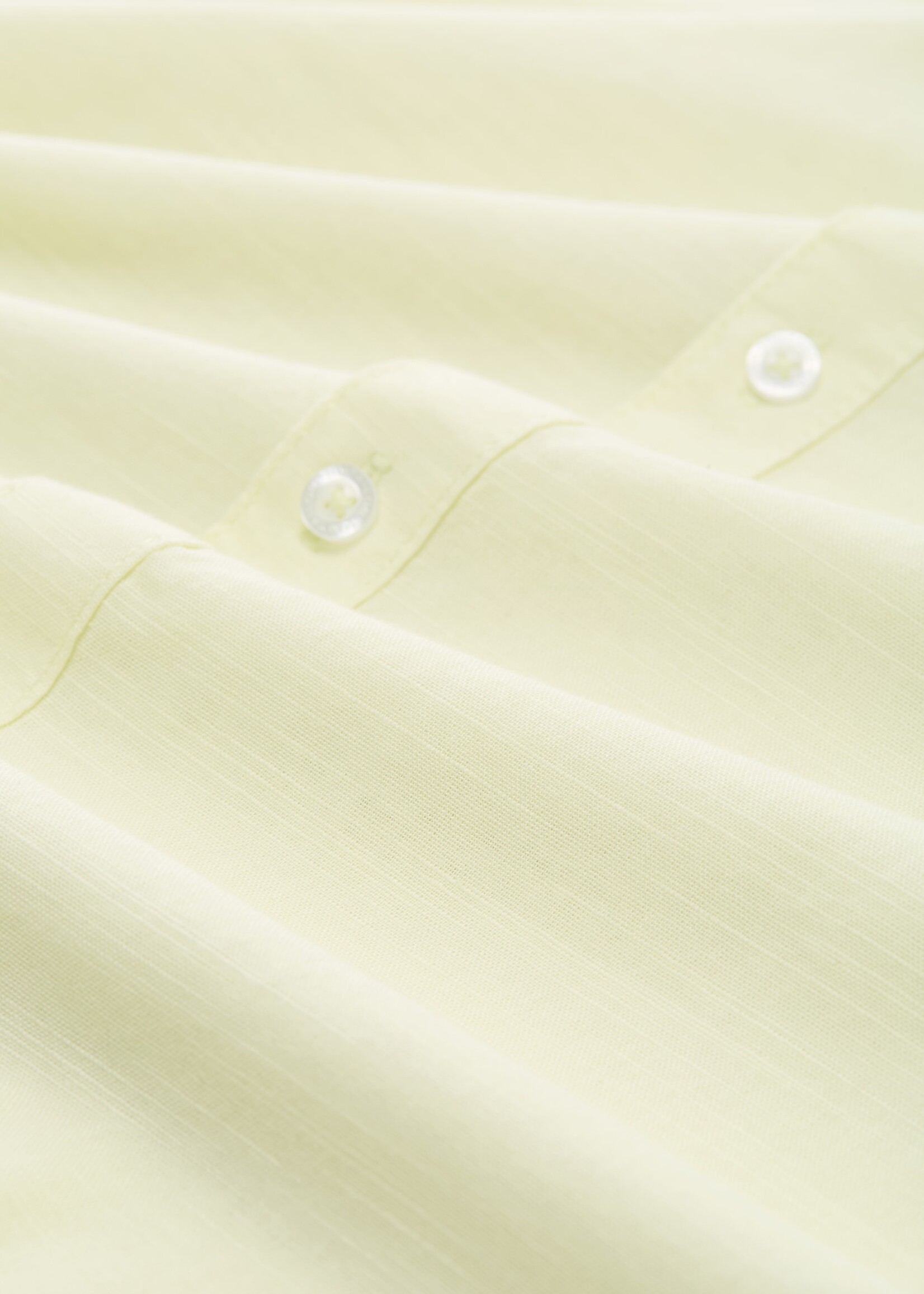 Tom Tailor Tom Tailor Chemise Coupe Standard - Lime Cream Green