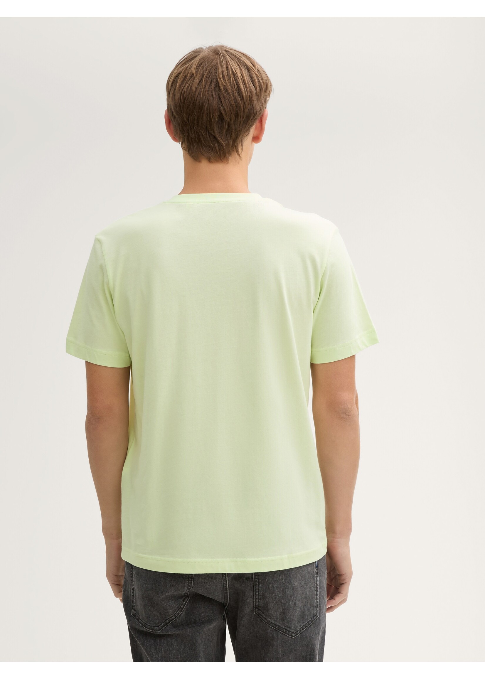 Tom Tailor Tom Tailor T-Shirt Avec Imprimé Photo - Lime Cream Green