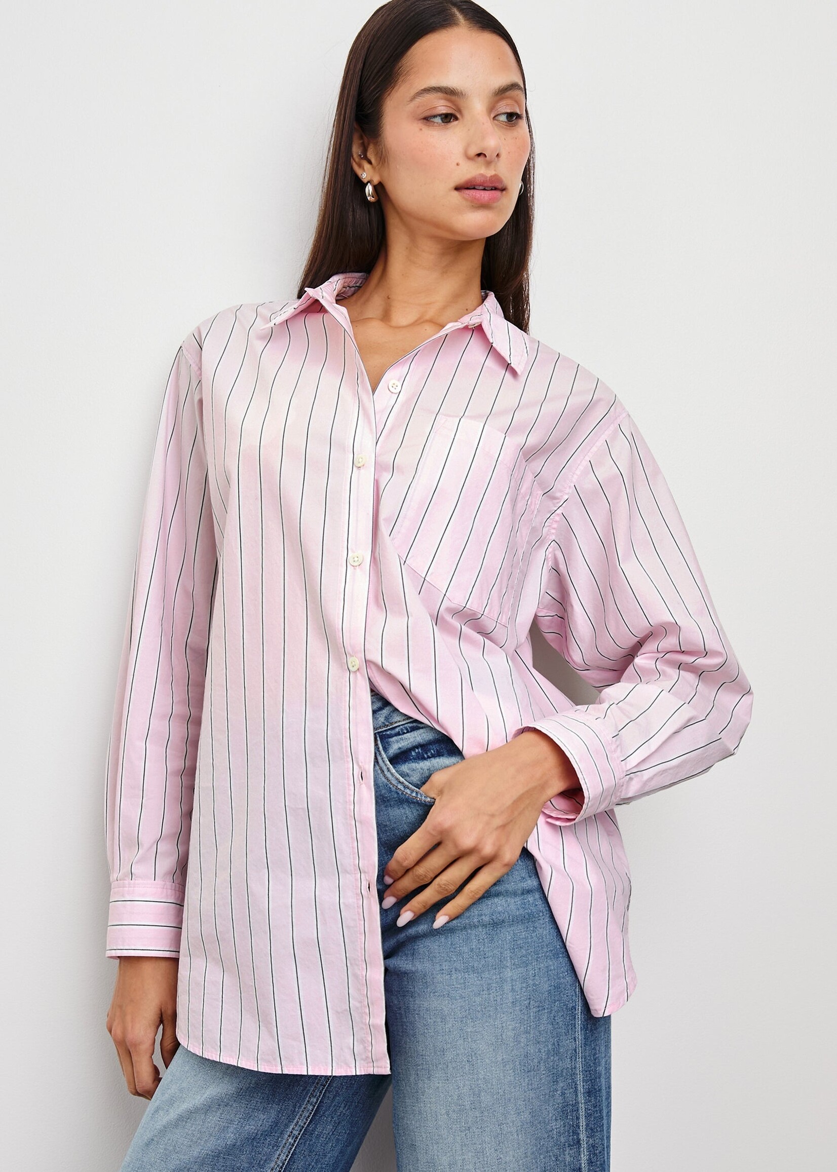 Rails Rails Chemise Elsa - Cherry Blossom Stripe