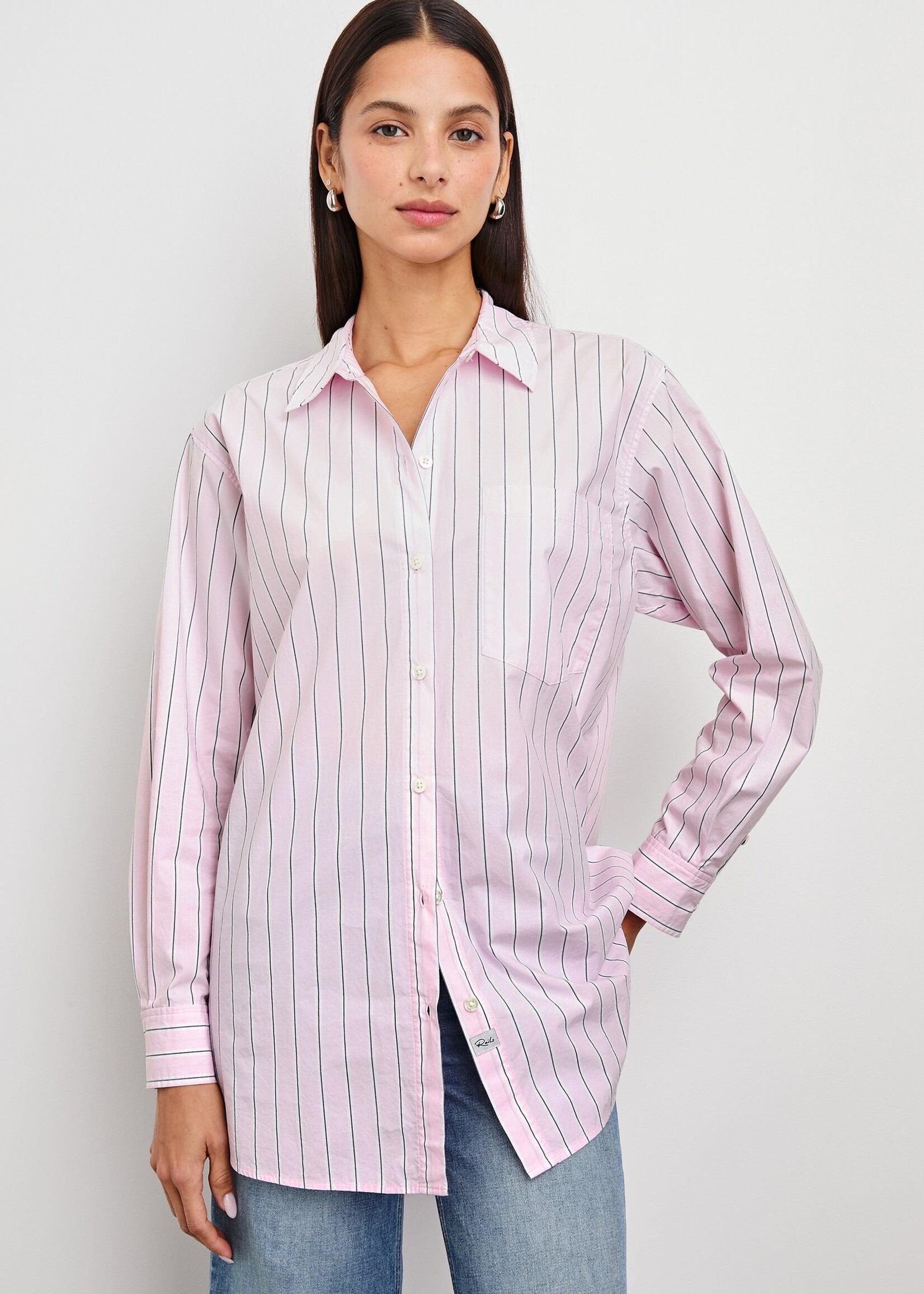 Rails Rails Chemise Elsa - Cherry Blossom Stripe