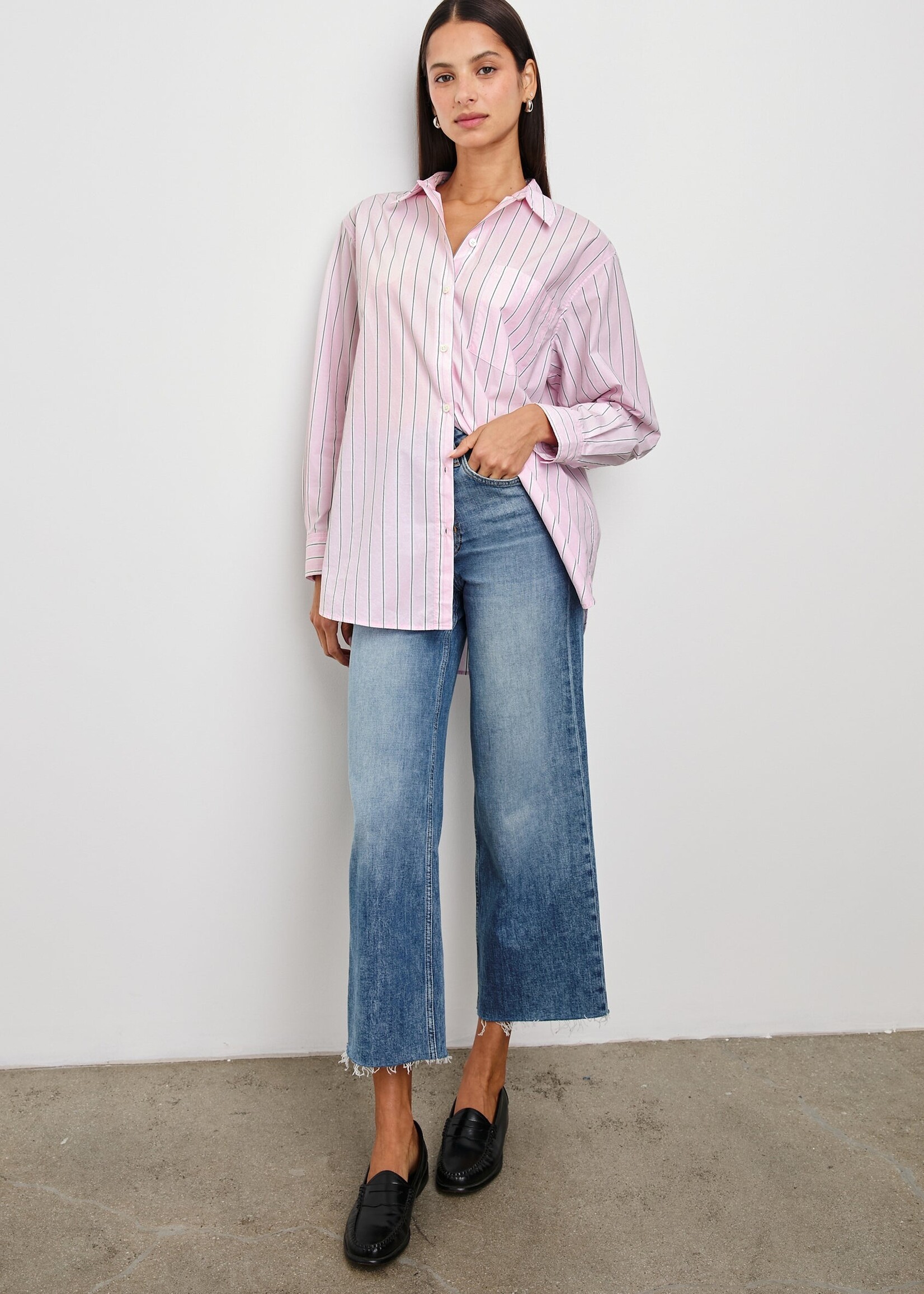 Rails Rails Chemise Elsa - Cherry Blossom Stripe
