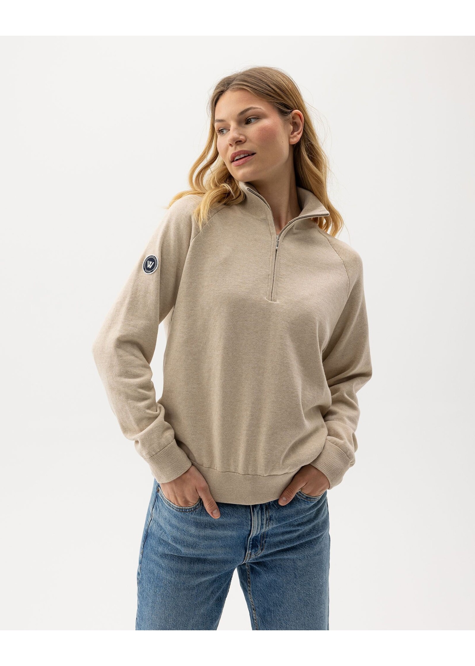 Holebrook Holebrook Laura T-Neck WP - Oyster