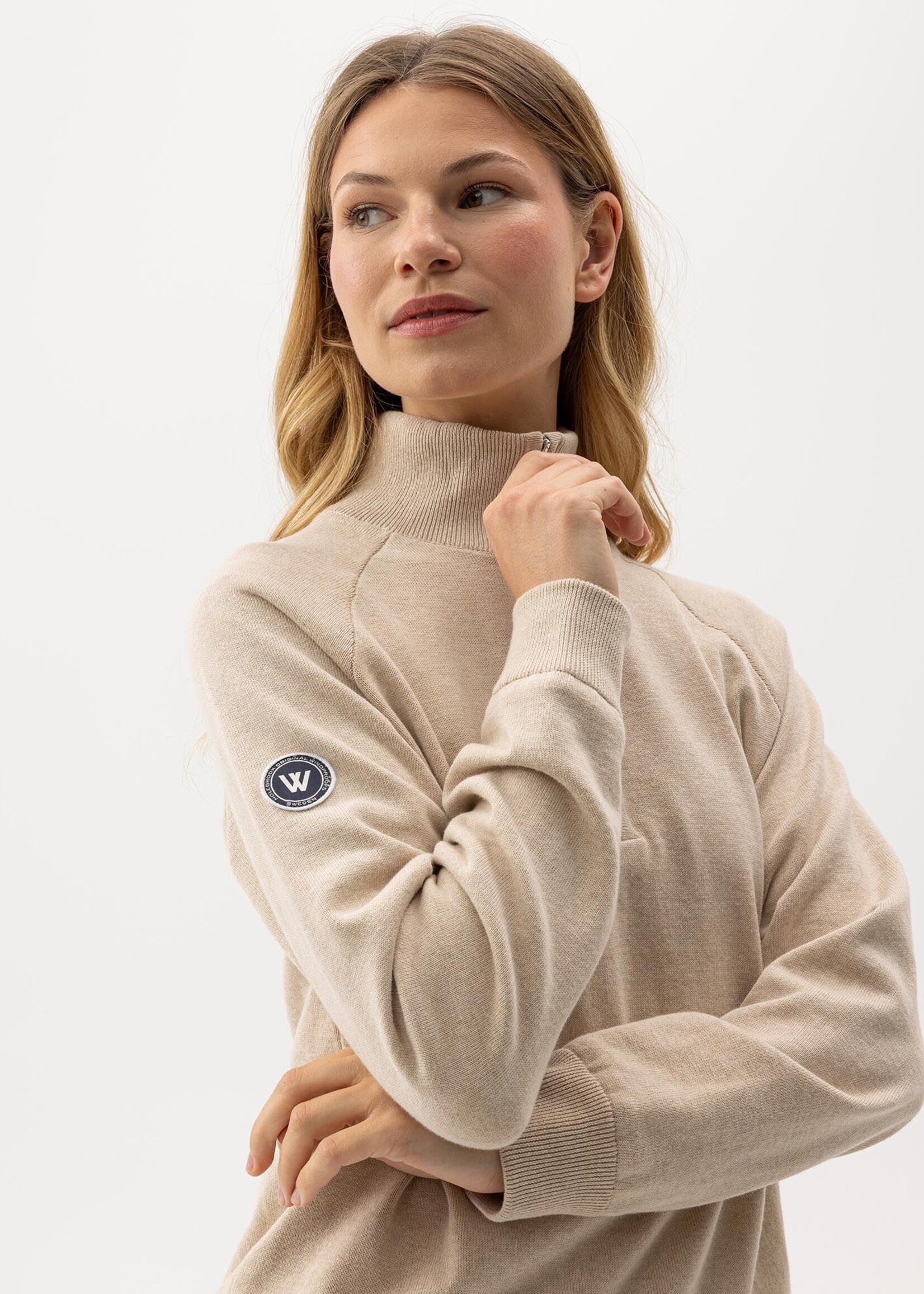 Holebrook Holebrook Laura T-Neck WP - Oyster