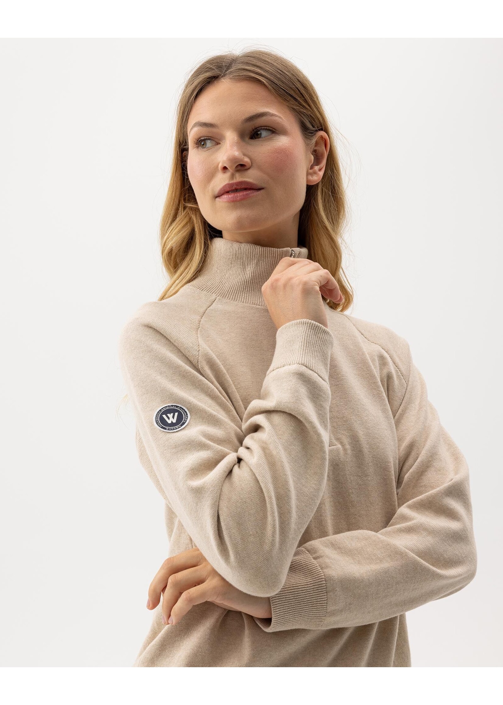 Holebrook Holebrook T-Neck WP Laura - Oyster