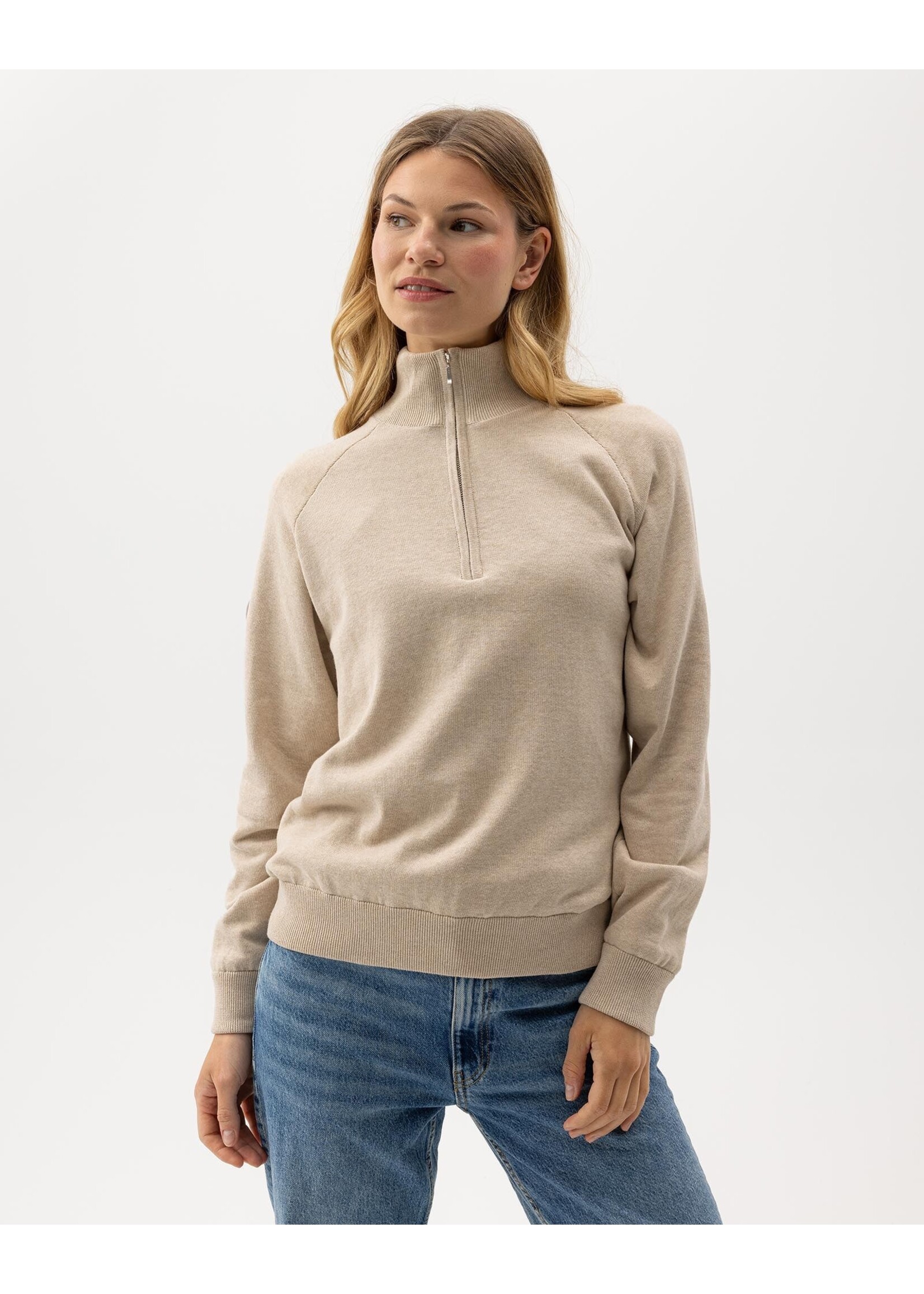 Holebrook Holebrook T-Neck WP Laura - Oyster