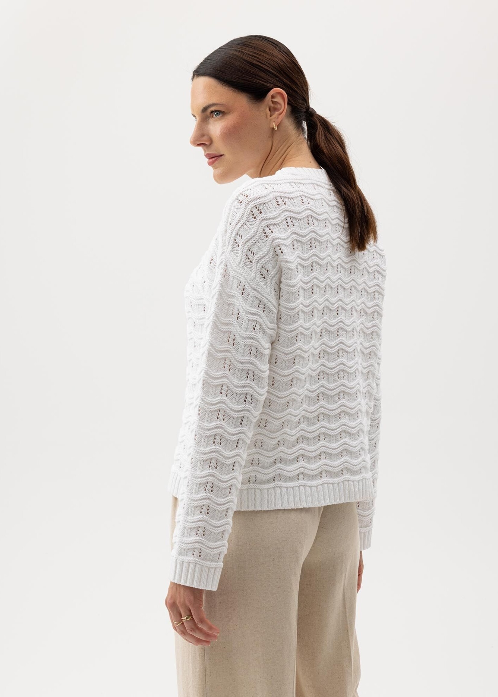 Holebrook Holebrook Bonnie Crew - White