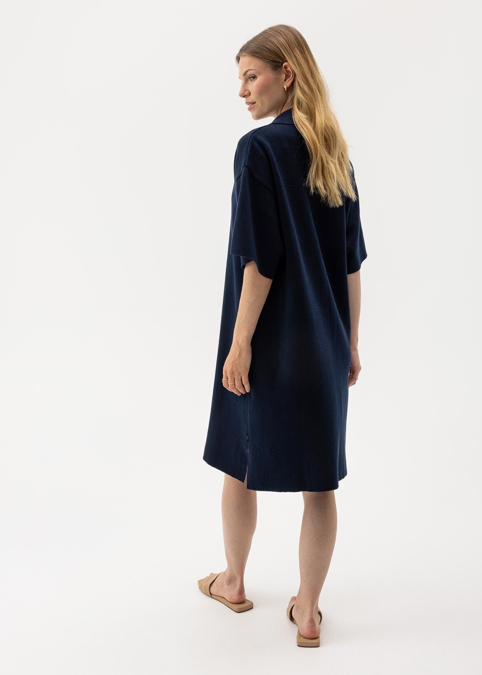 Holebrook Holebrook Robe Chemise Jane - Bleu Marine
