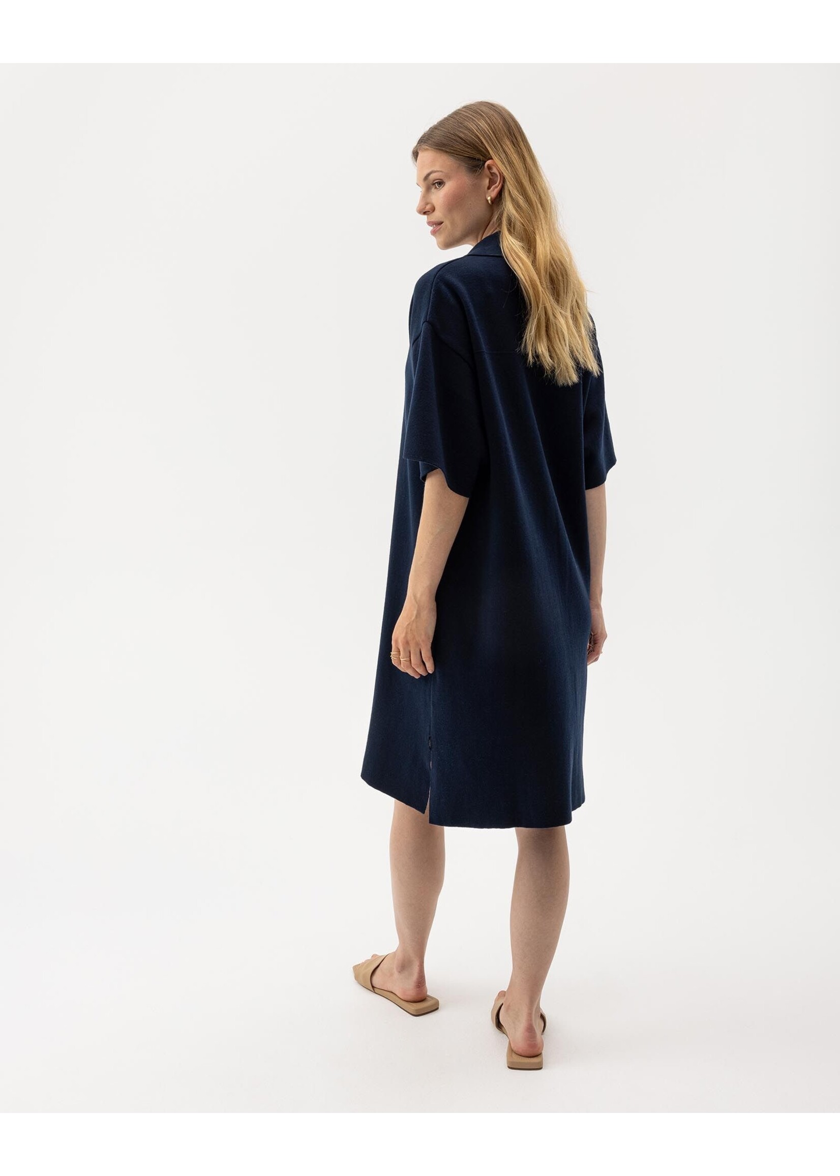 Holebrook Holebrook Robe Chemise Jane - Bleu Marine