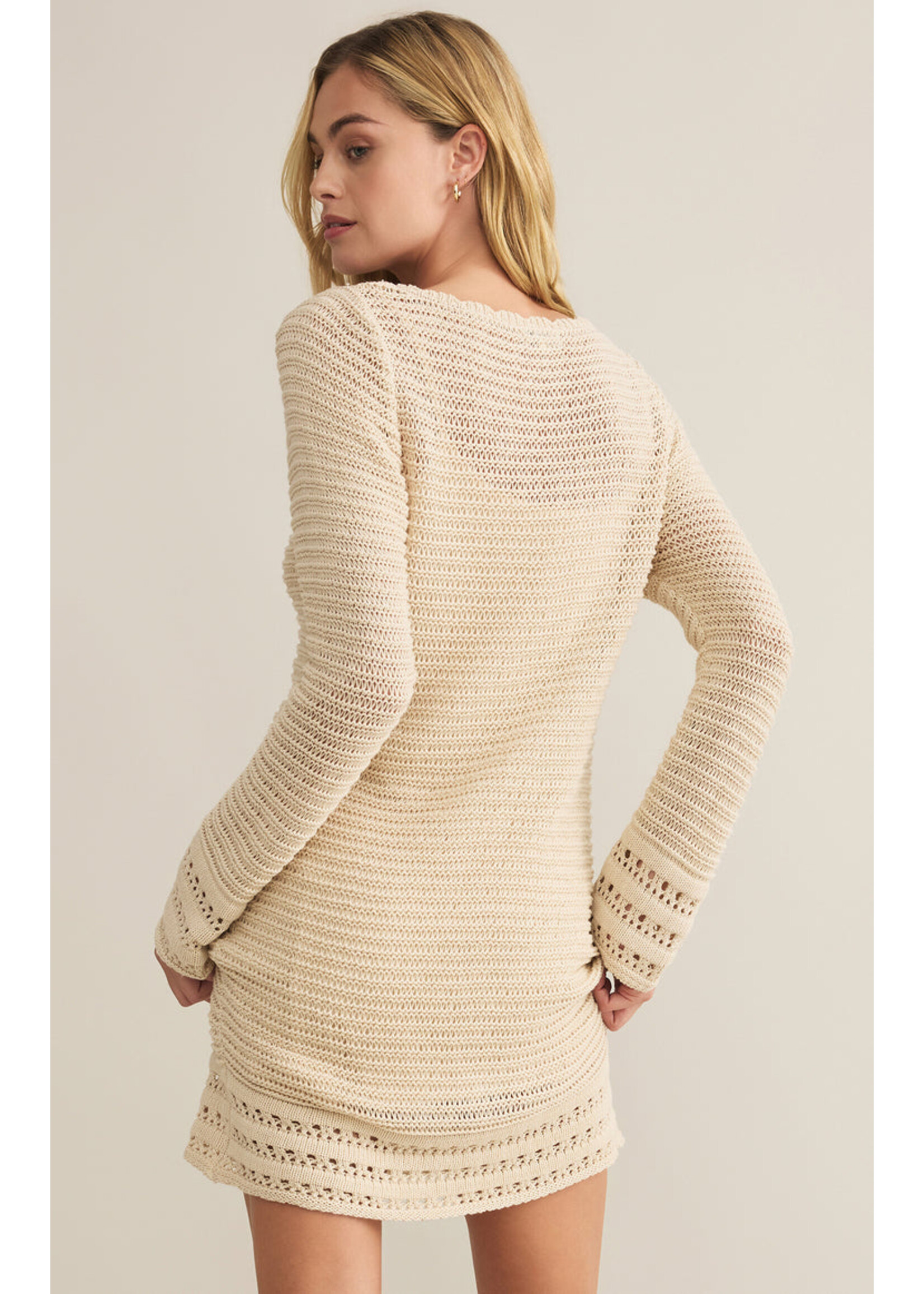 Z-Supply Z-Supply Calabria Crochet Mini Dress - Natural