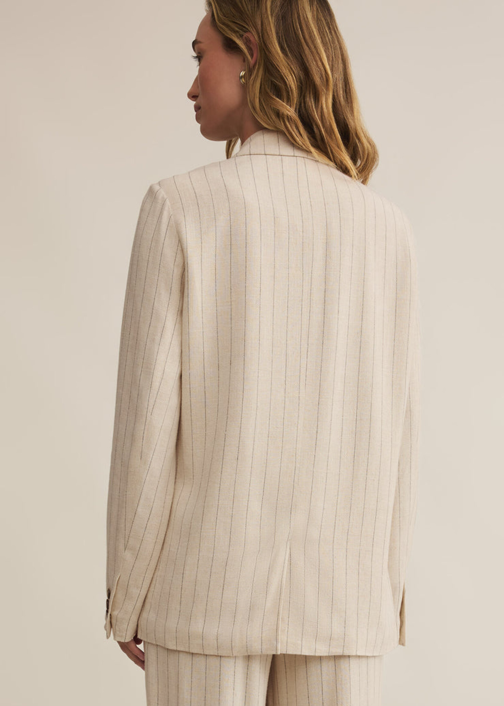 Z-Supply Z-Supply Livingston Pinstripe Blazer - Flax