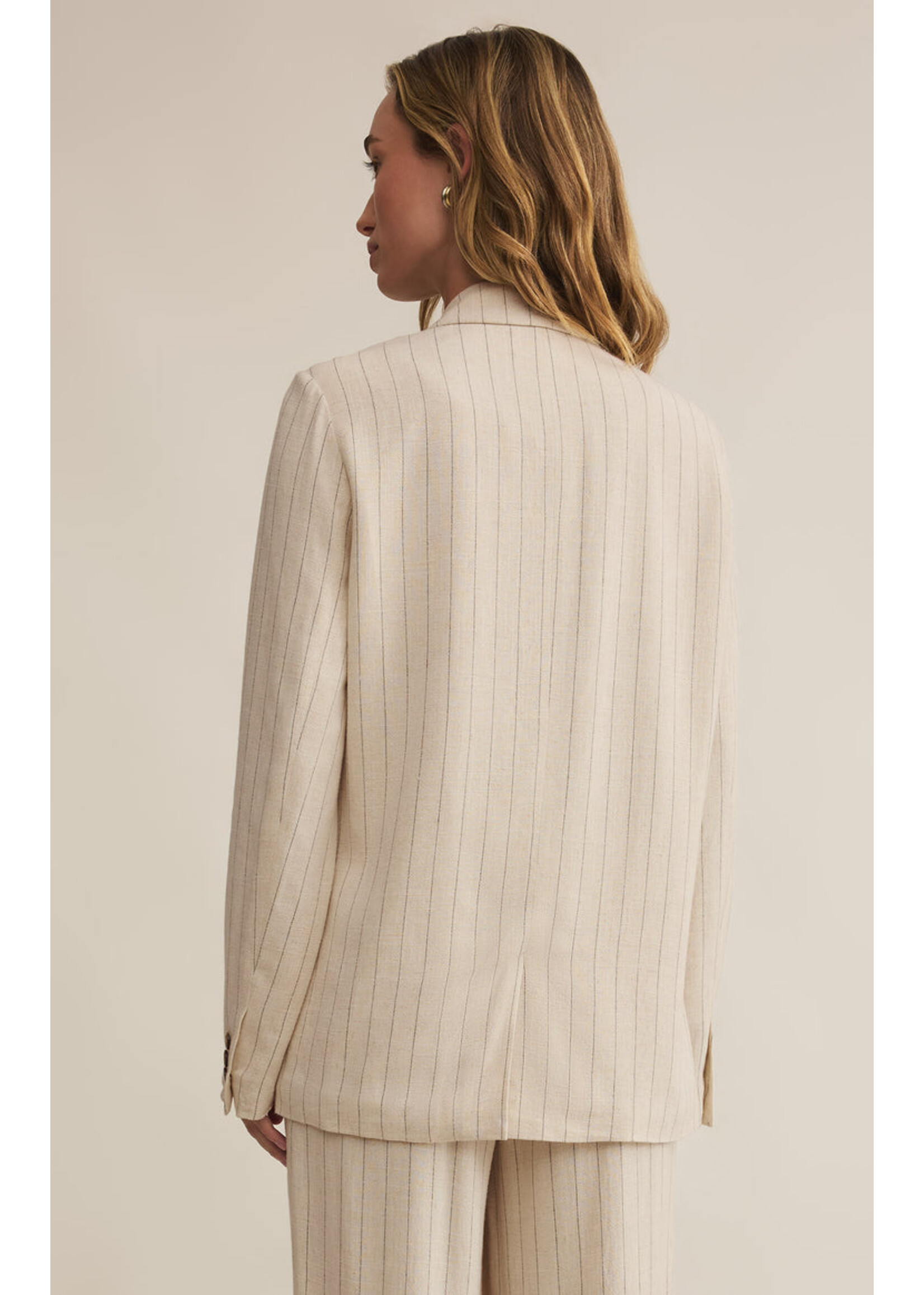 Z-Supply Z-Supply Blazer À Fines Rayures Livingston - Flax