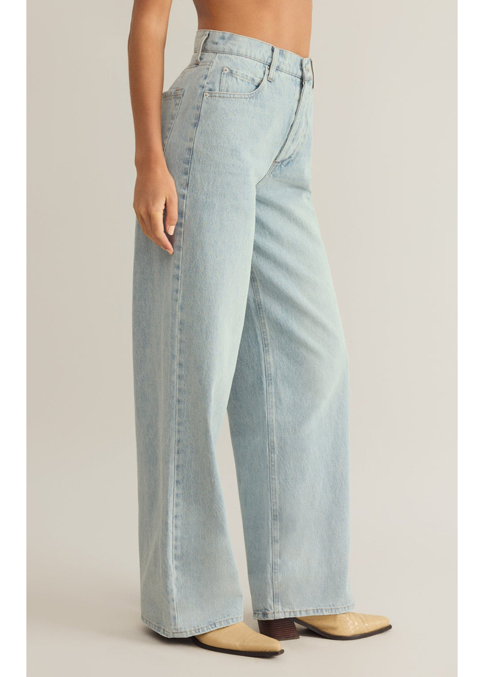 Z-Supply Z-Supply Pantalon En Jean Lou - Faded Indigo