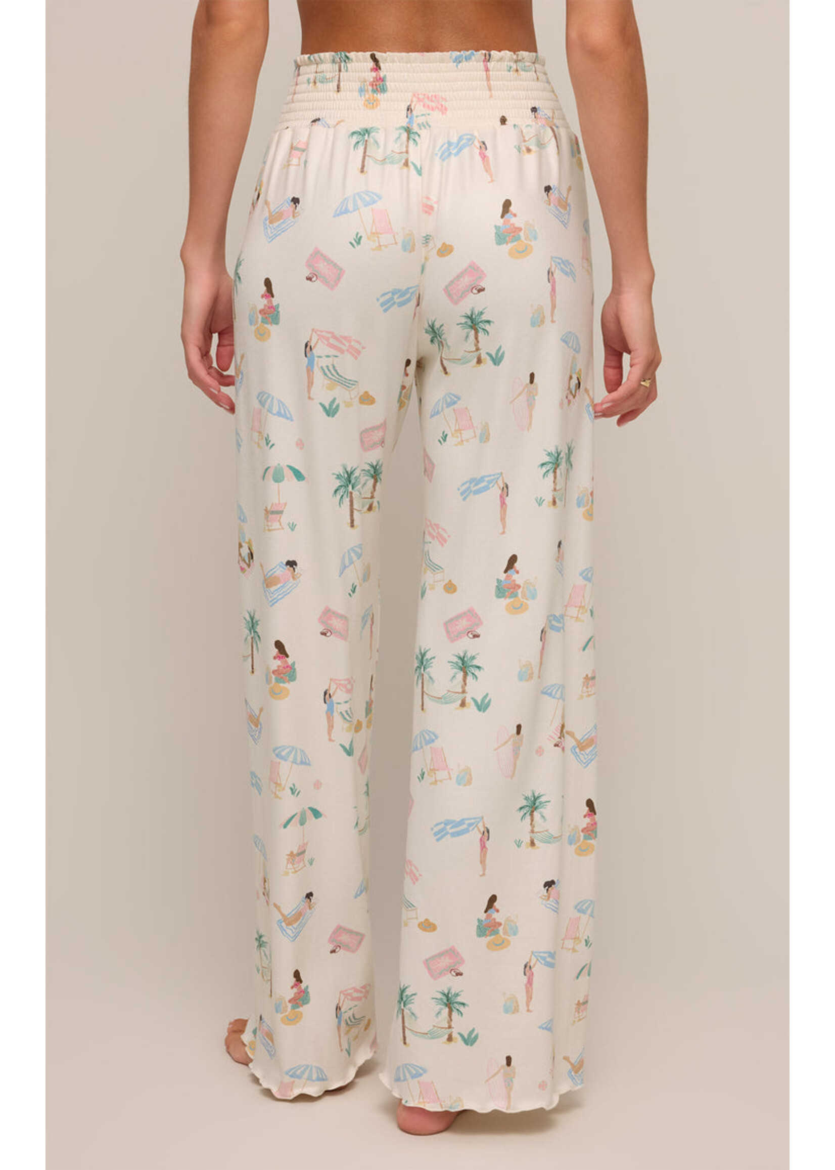 Z-Supply ZS Dawn Beach Days Pant - Bone