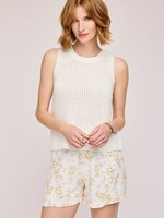 Gentle Fawn Andrea Knit Tank - White