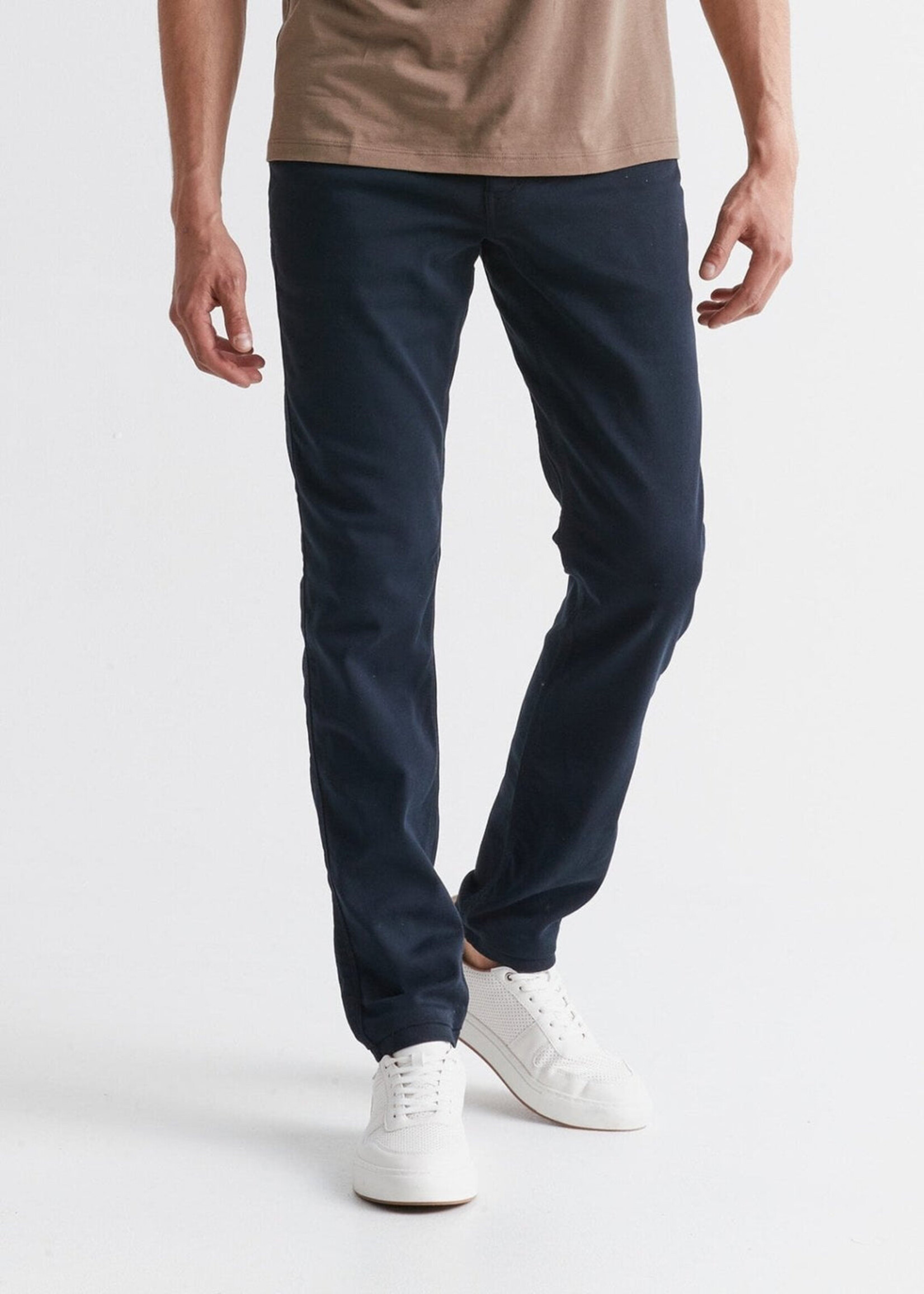 DU/ER DU/ER No Sweat Slim Jeans- Navy