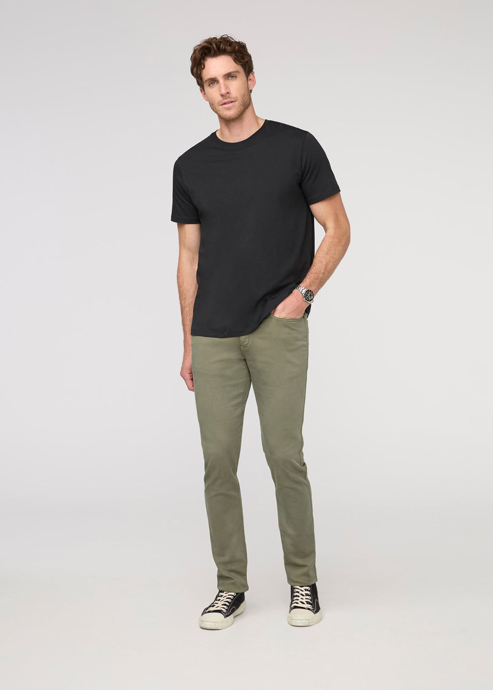 DU/ER DU/ER Jeans No Sweat Slim - Light Fern