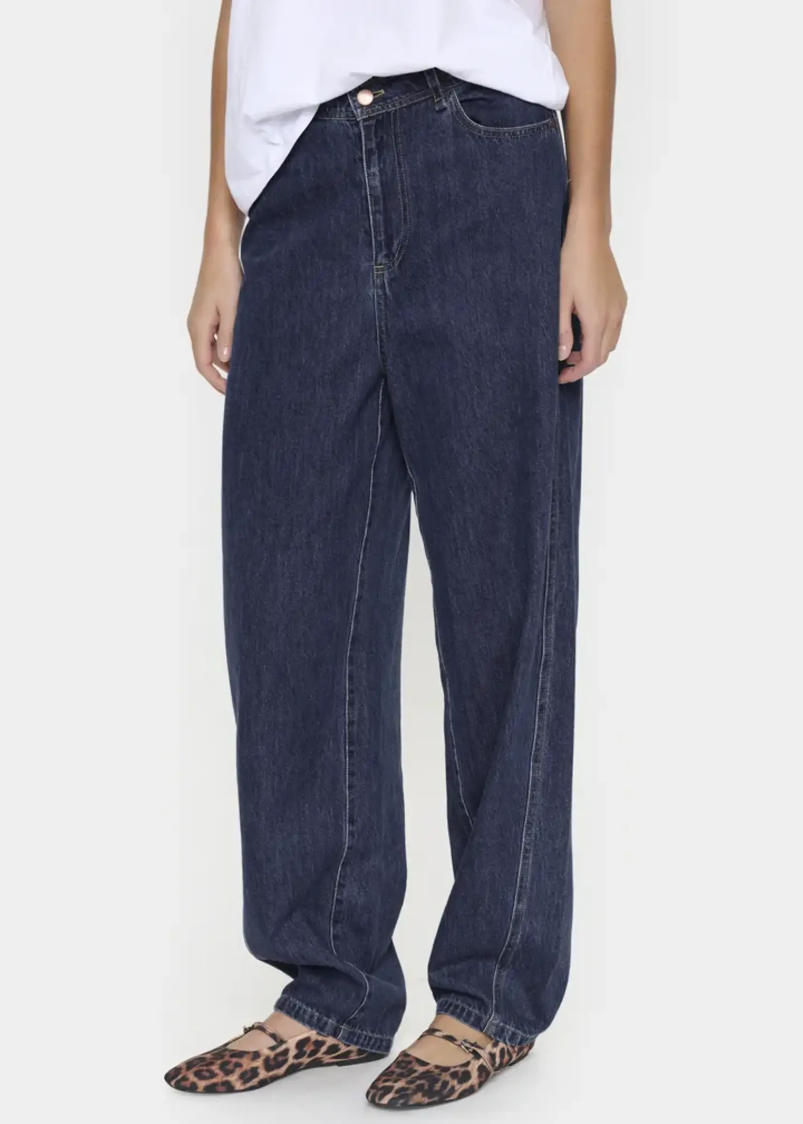 Saint Tropez Saint Tropez Jeans Joann - Medium Blue Den