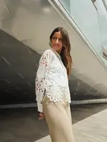 Saint Tropez Saint Tropez Blouse Jilianna  - Bright White