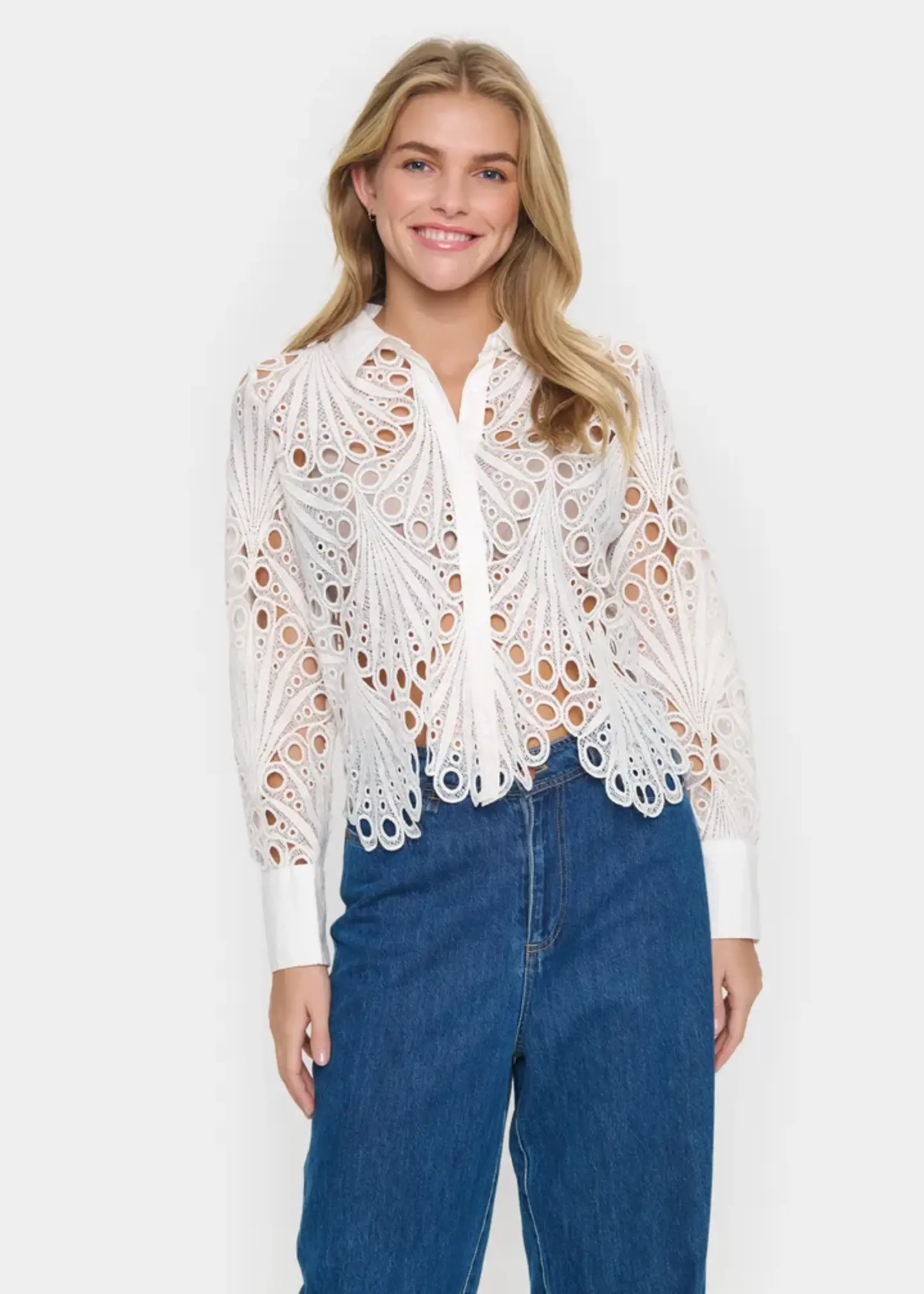 Saint Tropez Saint Tropez Jilianna Shirt - Bright White
