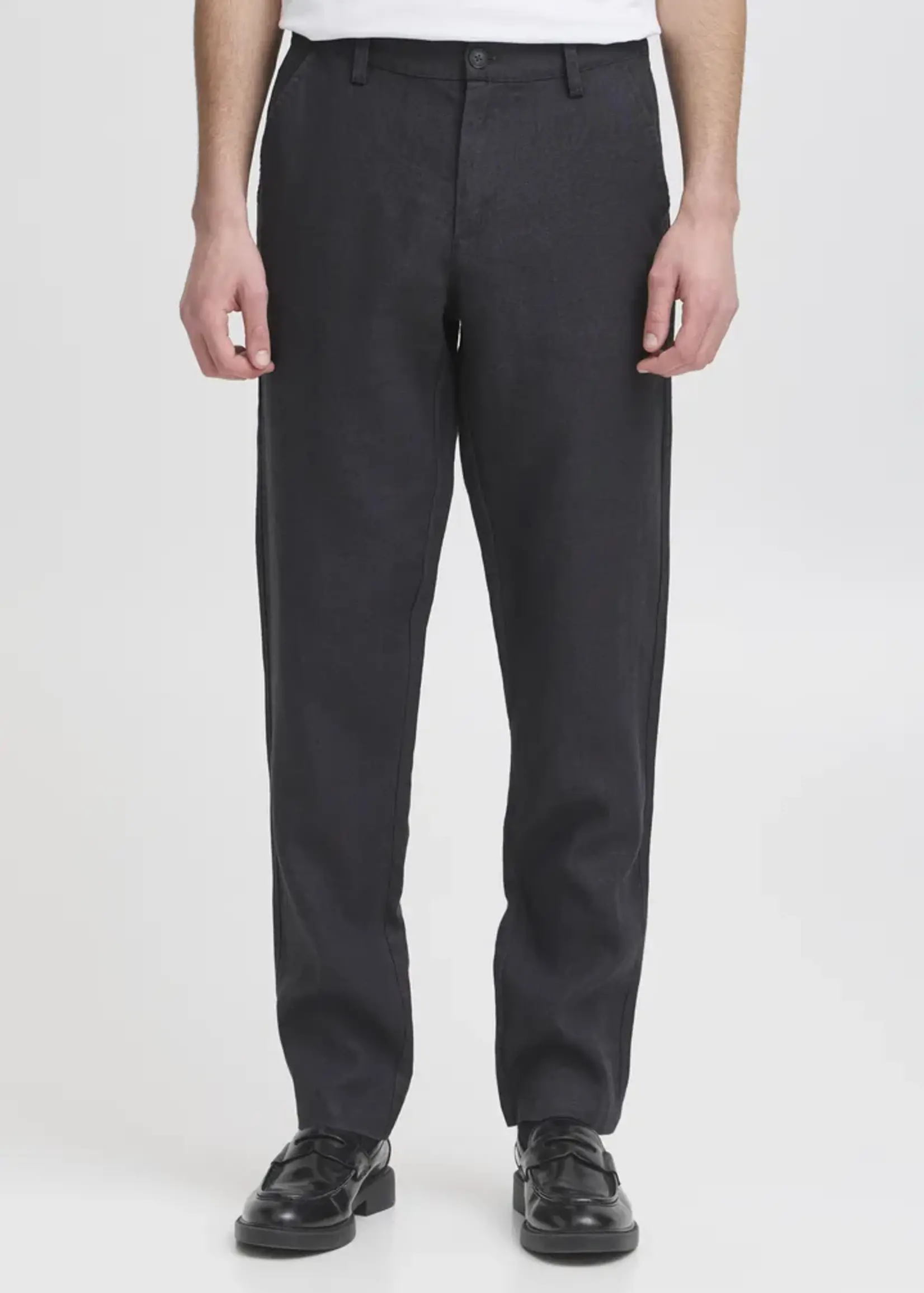 Casual Friday Casual Friday Pandrup 100% Linen Pants - Black Beauty