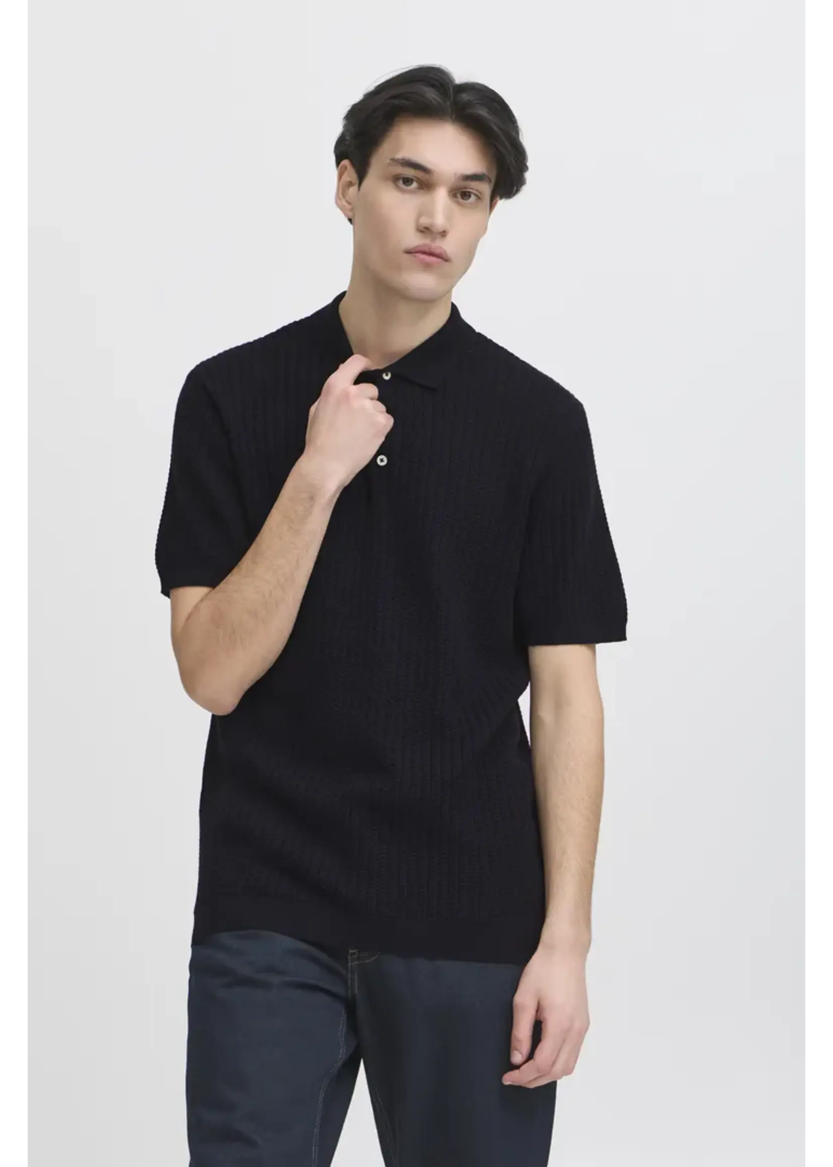 Casual Friday Casual Friday Polo Tricot Karl  - Dark Navy