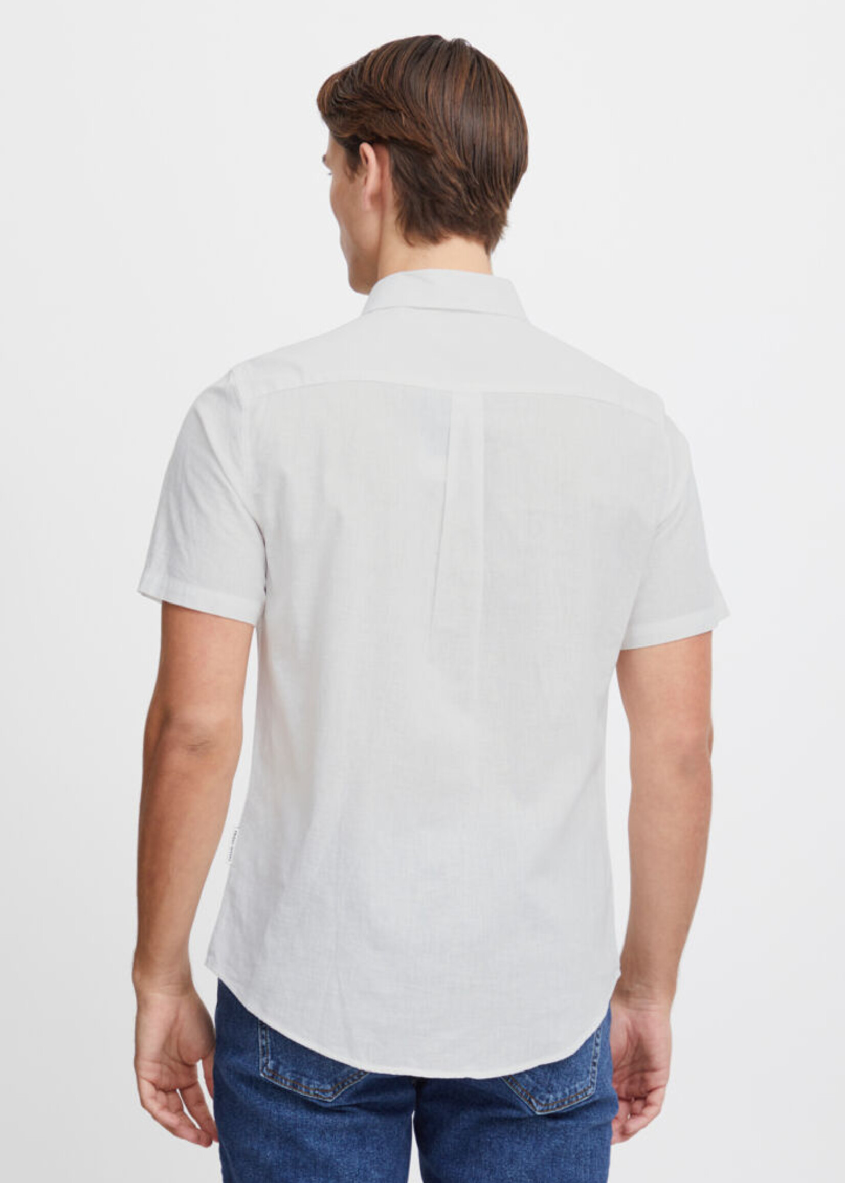 Casual Friday Casual Friday Aksel SS Linen Mix Shirt - Snow White