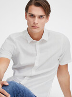 Casual Friday Casual Friday Chemise Manche Courte En Lin Aksel  - Snow White