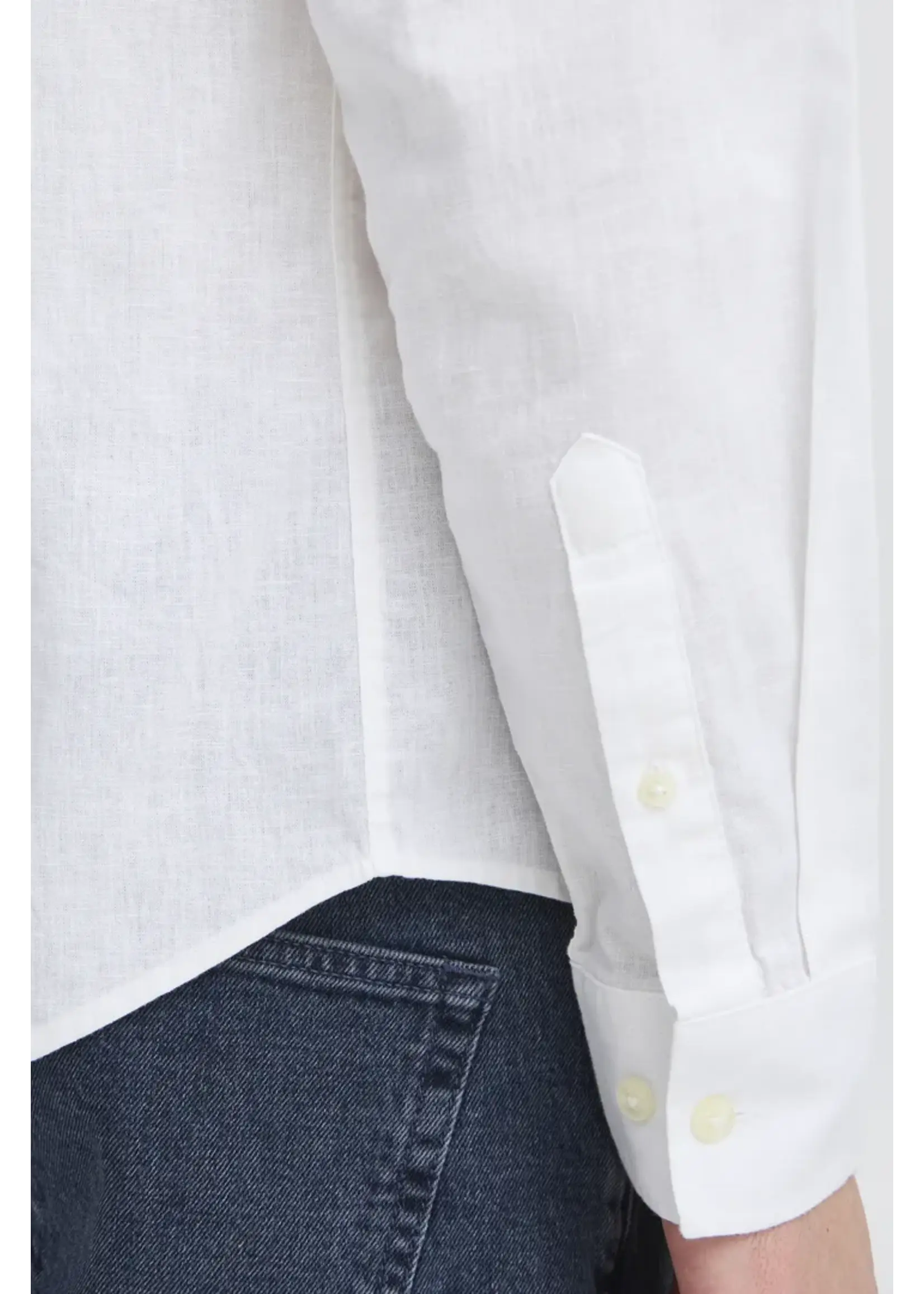 Casual Friday Casual Friday Chemise Melange De Lin Anton - Snow White