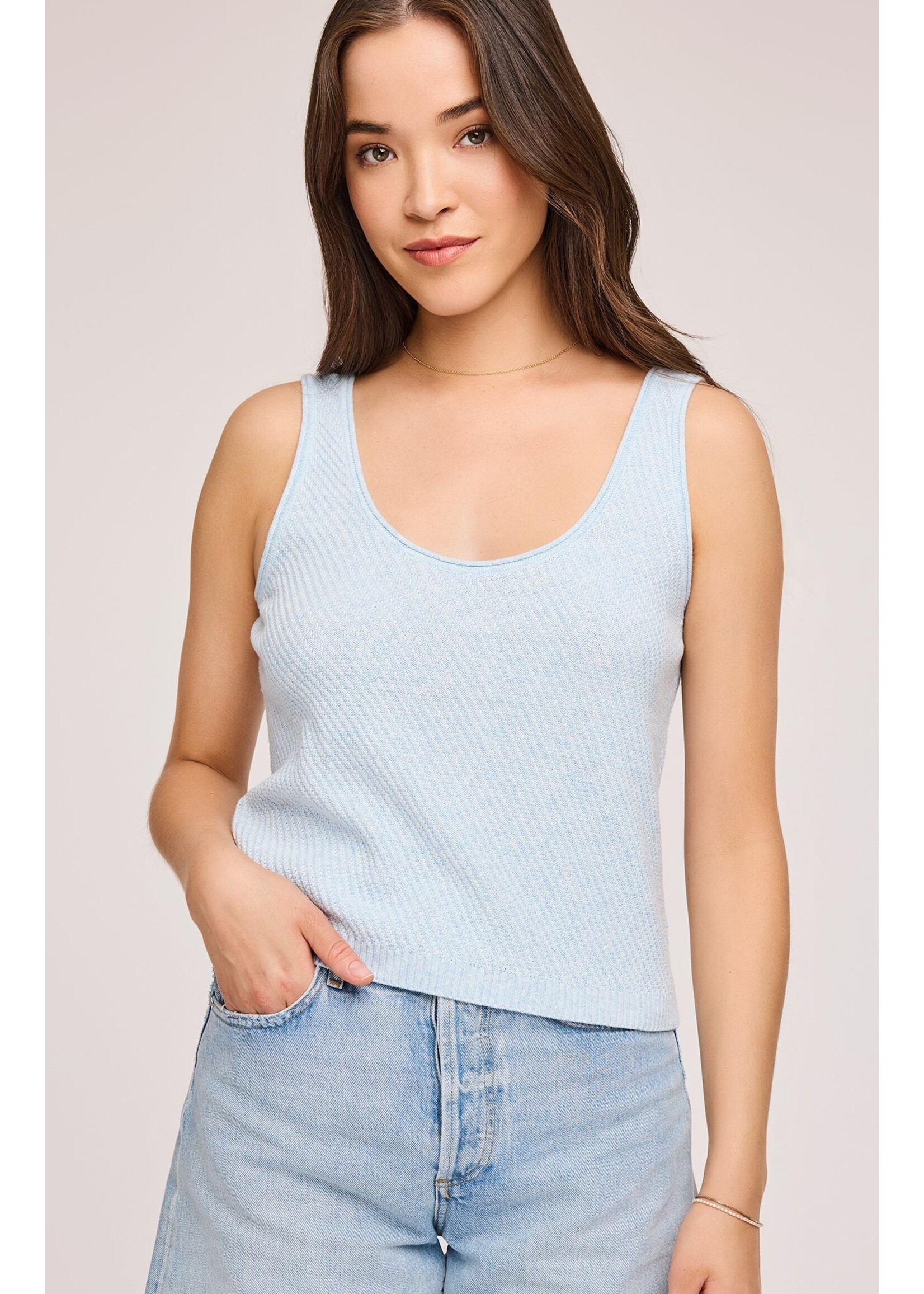 Gentle Fawn Villa Tank - Heather Sky