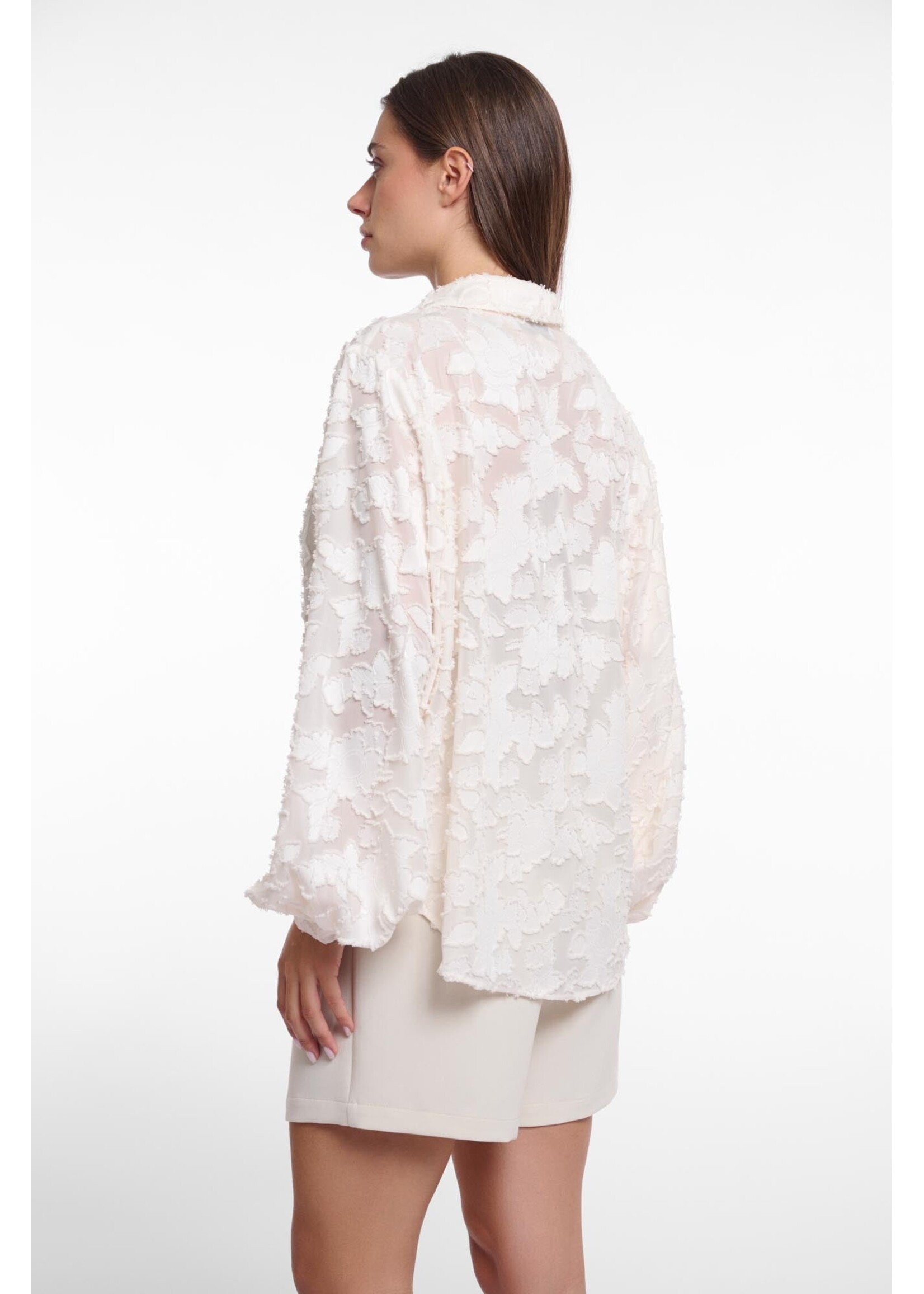 Rino & Pelle Rino & Pelle Holda Long Sleeve Blouse - Snow White