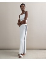 Surkana Surkana Wide Leg Pants With Embroidery - White