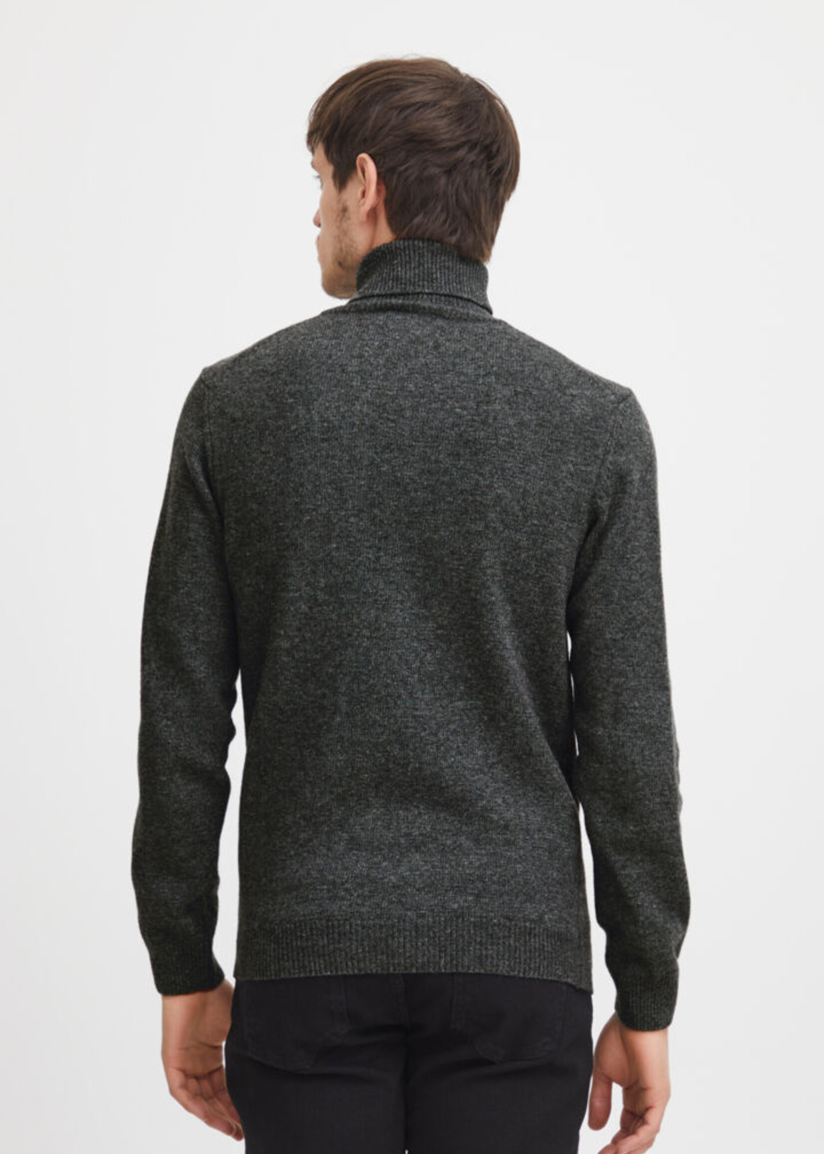 Casual Friday Casual Friday Karl Roll Bounty Knit Pullover - Pewter Mix