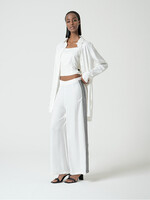 Surkana Surkana Loose-Fitting Shirt With Vents - White