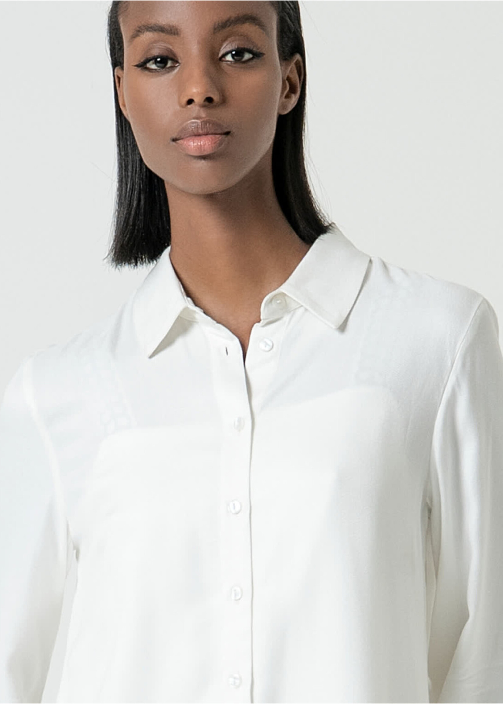 Surkana Surkana Chemise Ample Avec Fentes - Blanc