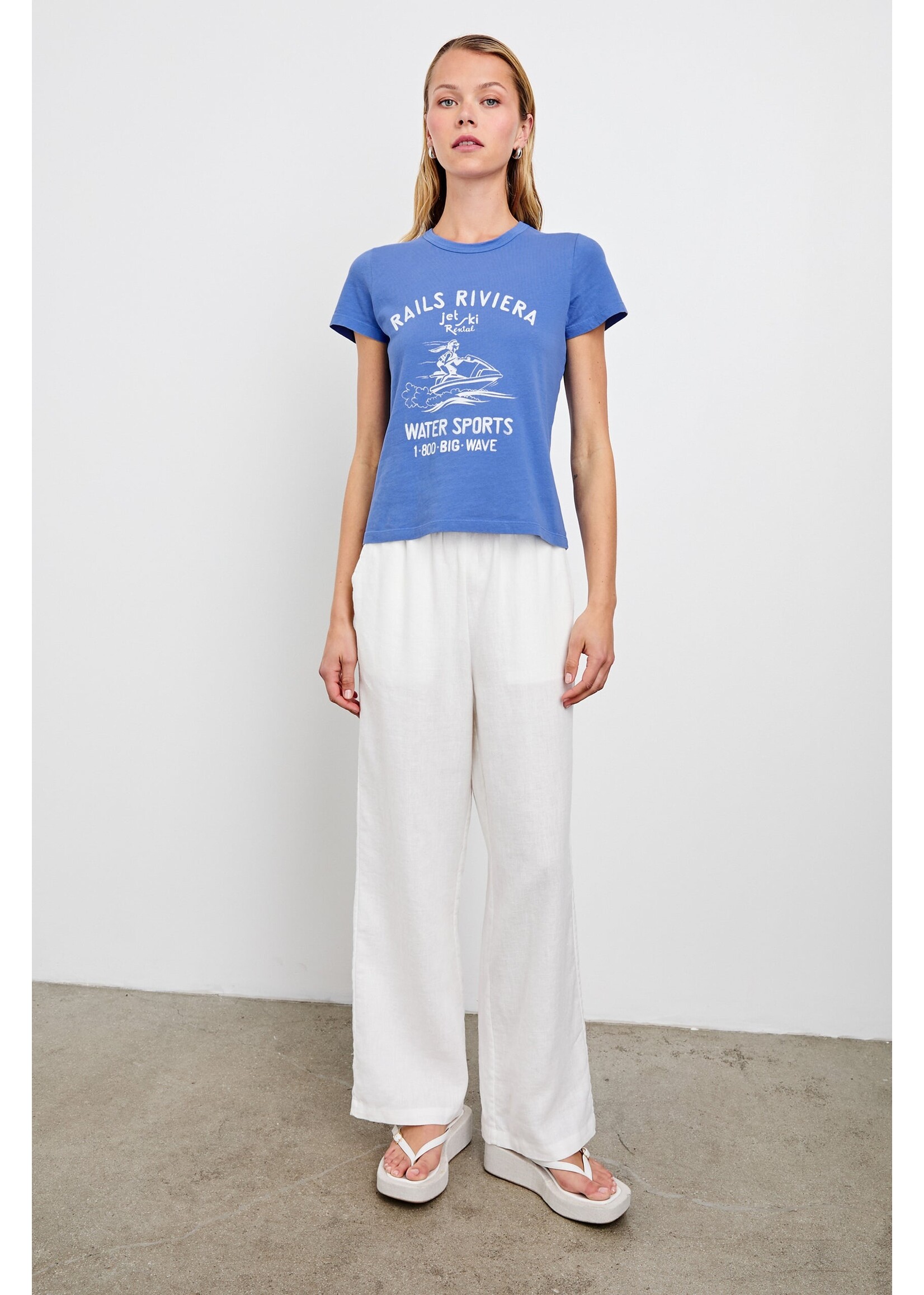 Rails Rails T-Shirt Ras Du Cou Ajusté - Rails Riviera